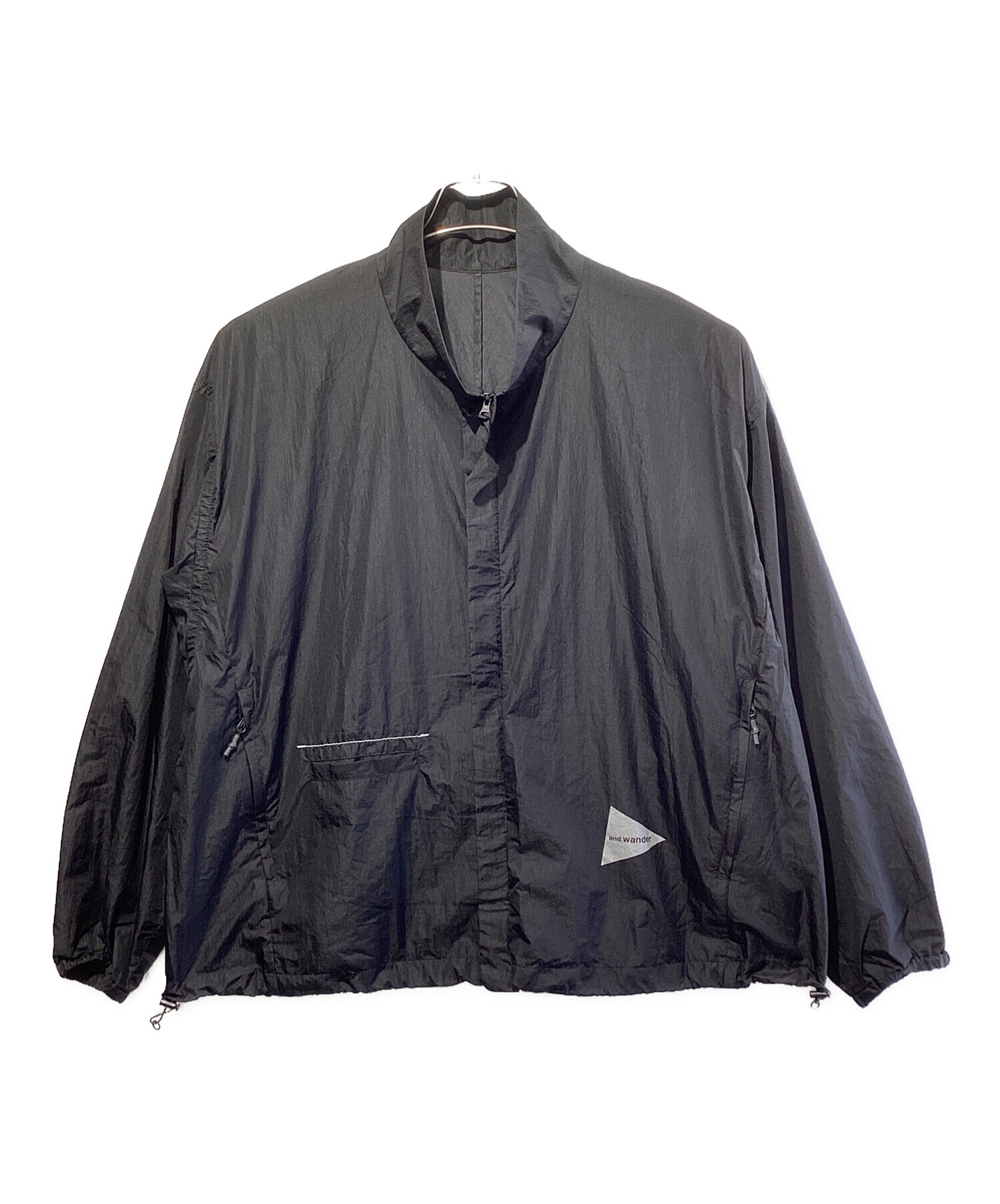 and wander アンド　ワンダー サングラス  黒 【古着】【中古】【送料無料】 中古・古着通販】and wander (アンドワンダー) MULTI POKET LS SHIRT
