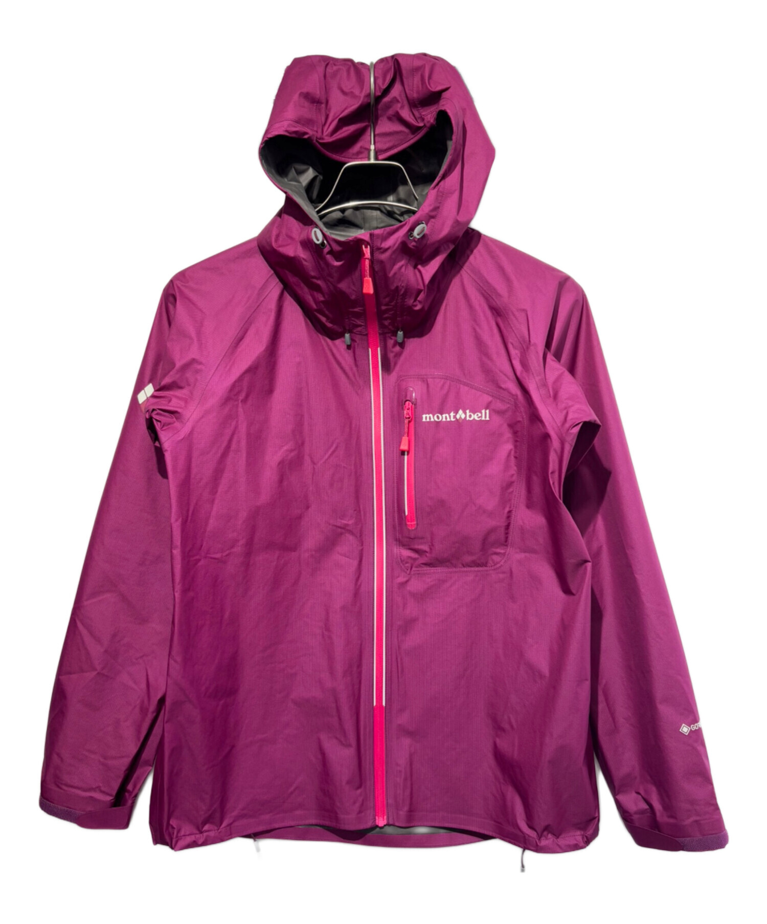 mont-bell フード付きジャケット ピンク/オレンジ ストームクルーザー デタッチャブル フード Women's | Montbell