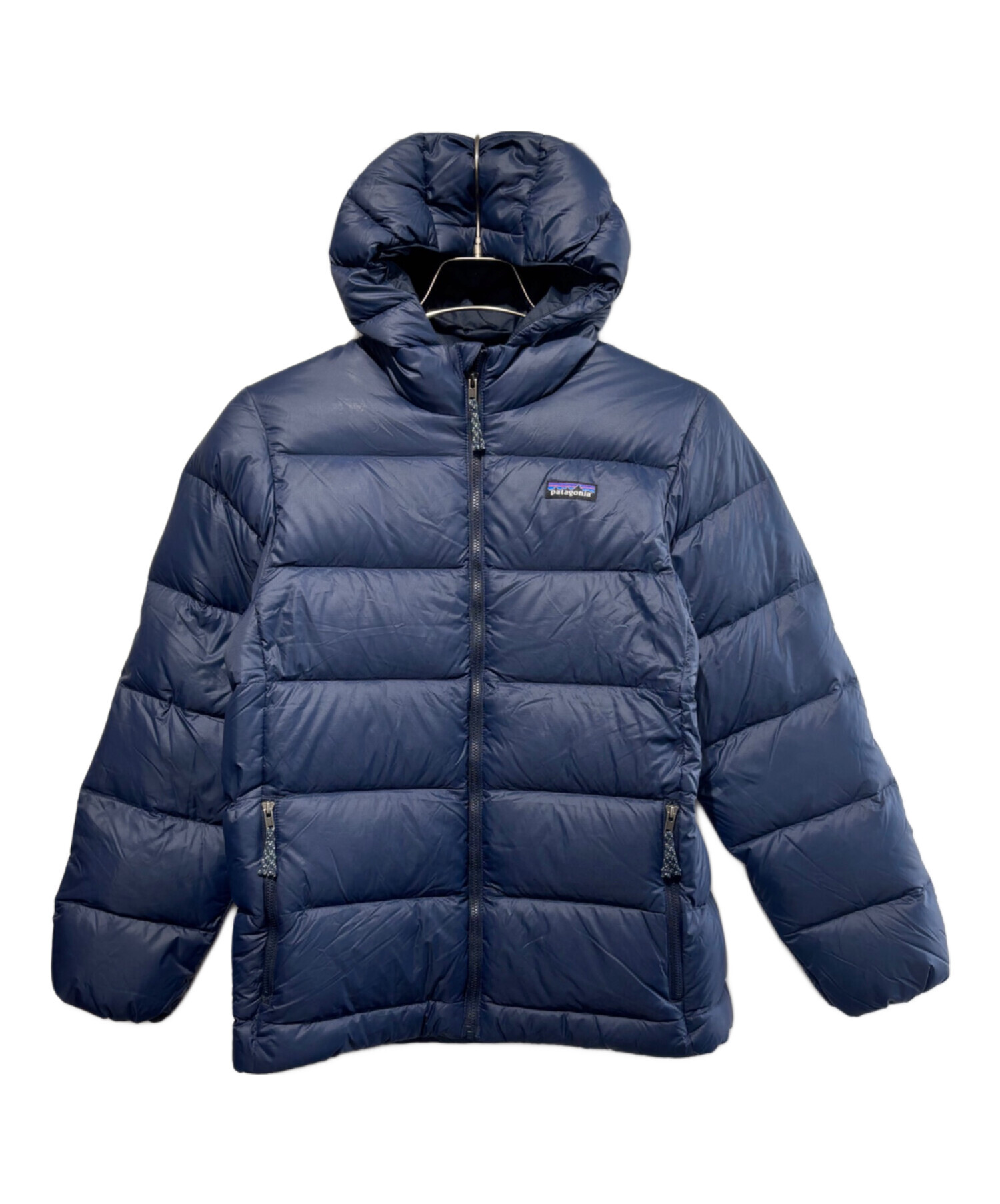 【patagonia パタゴニア】ジャケット フード ネイビー Patagonia パタゴニア ネイビー フード付 ダウンジャケット