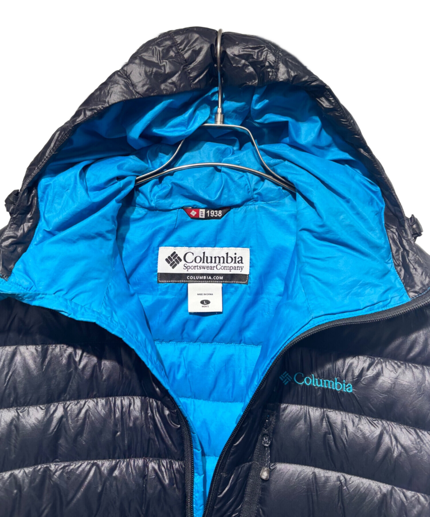 Columbia Titanium クレーターレイクダウンジャケット ネイビー 中古・古着通販】Columbia (コロンビア) クレイターレイクII