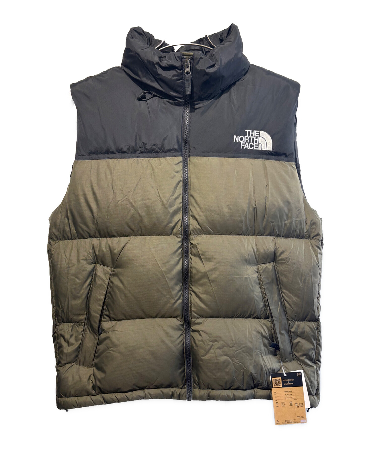 THE NORTH FACE ヌプシベスト XL ニュートープ 中古・古着通販】THE NORTH FACE (ザ ノース フェイス) ヌプシベスト