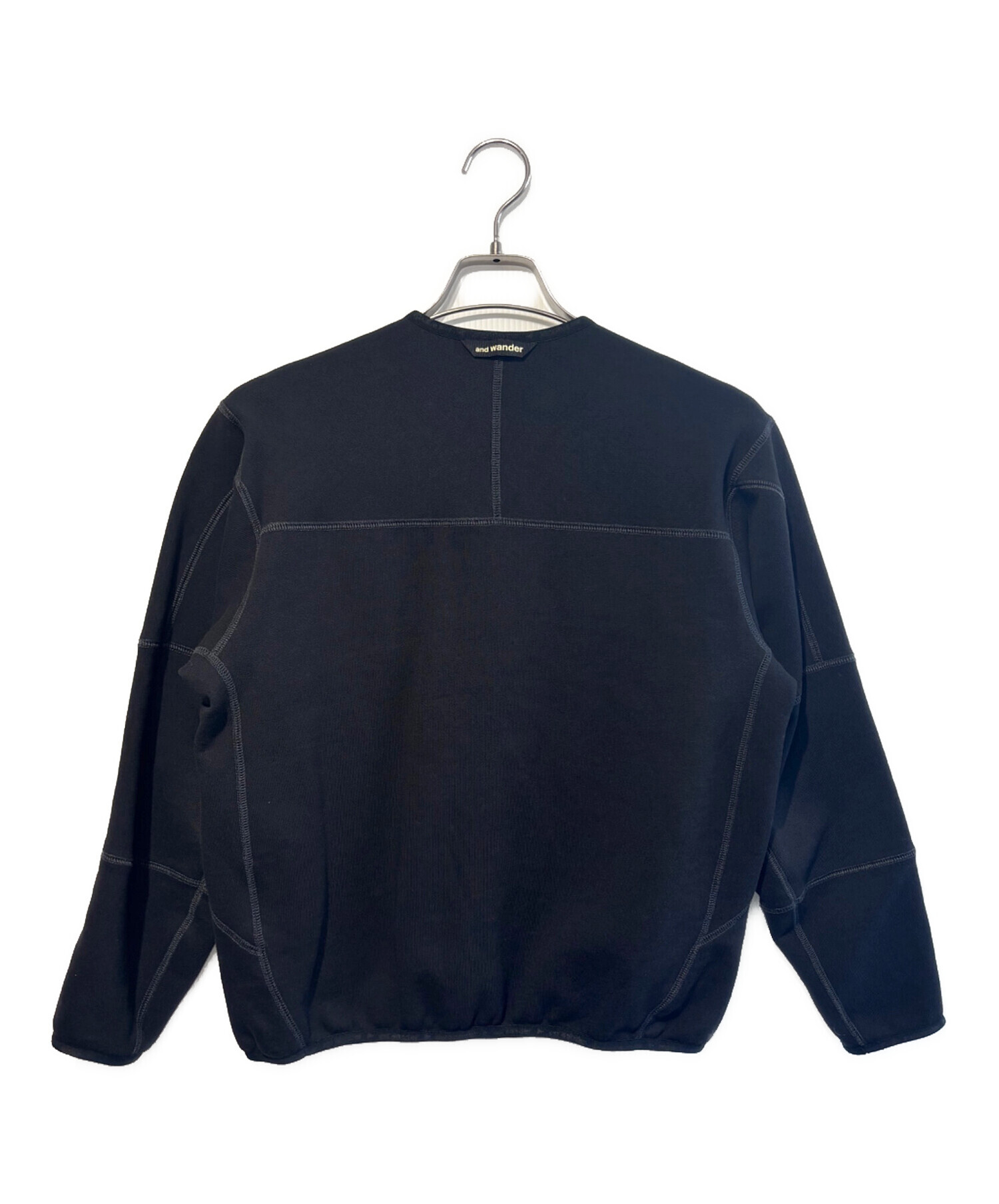 中古・古着通販】and wander (アンドワンダー) スウェットカーディガン