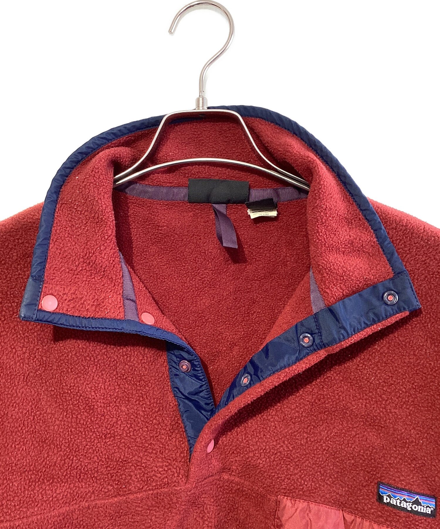 中古・古着通販】Patagonia (パタゴニア) シンチラスナップT レッド