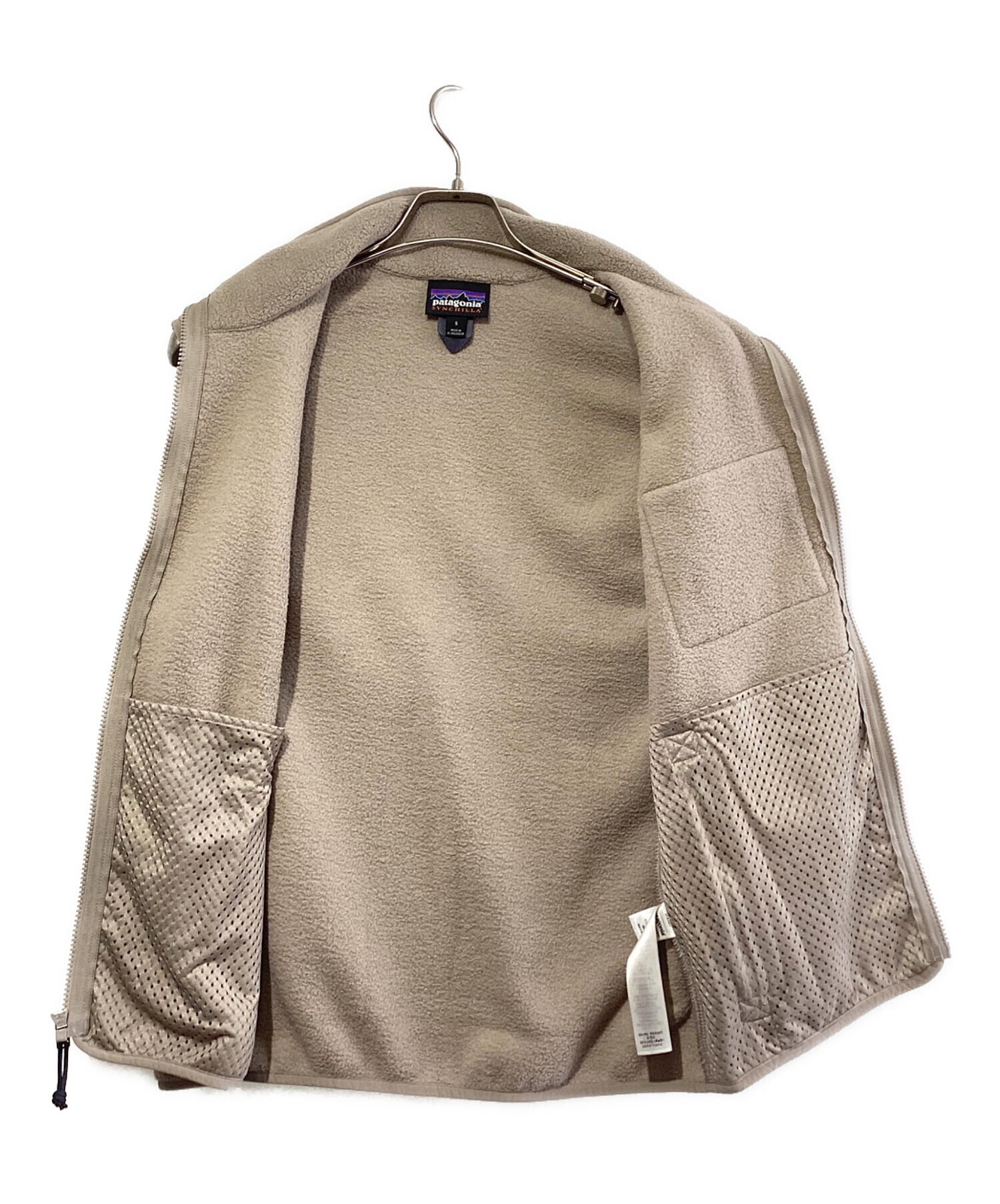 中古・古着通販】Patagonia (パタゴニア) シンチラ・ベスト ベージュ