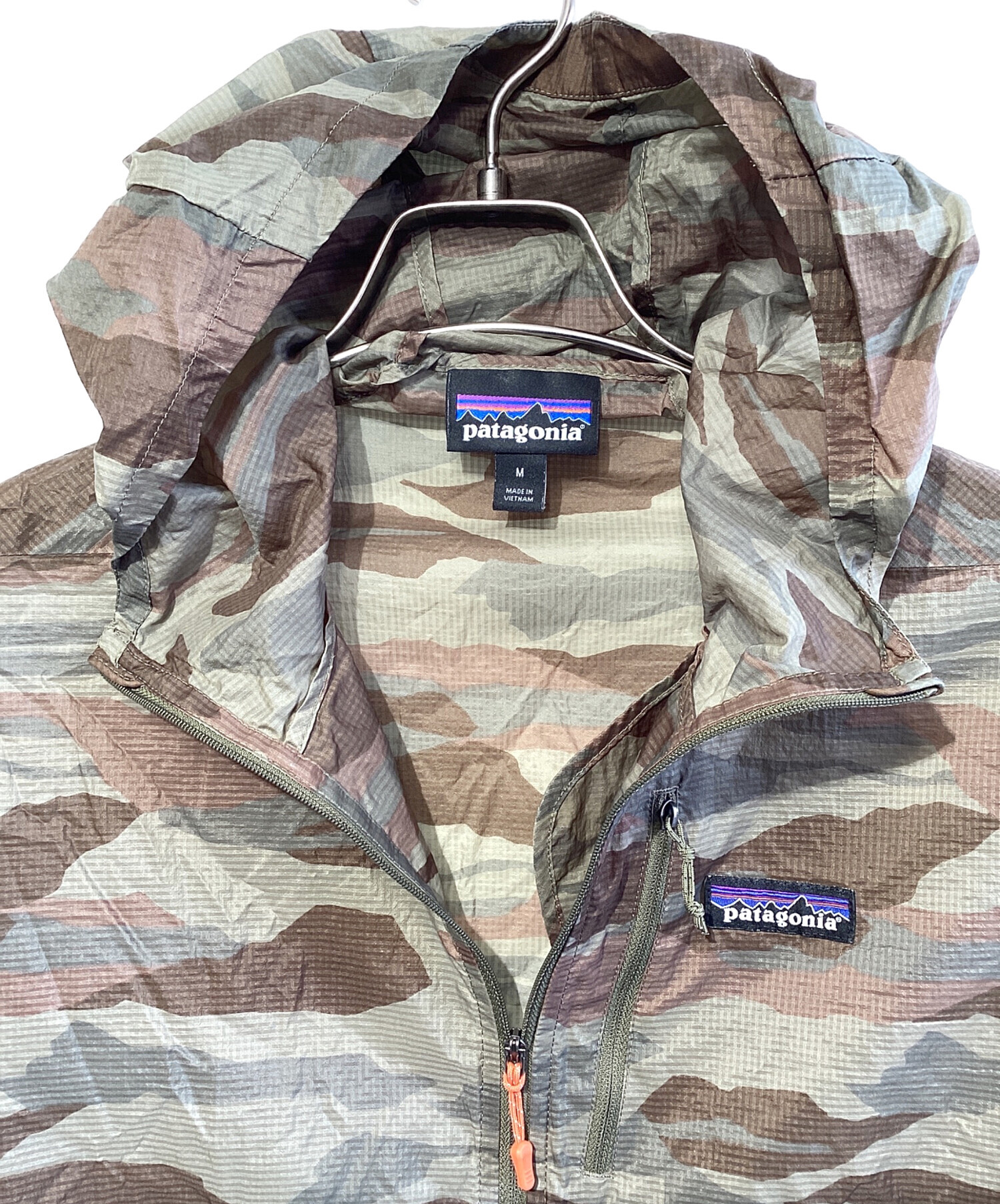Patagonia 迷彩 フーディニジャケット Mサイズ 中古・古着通販】Patagonia (パタゴニア) フーディニ・ジャケット