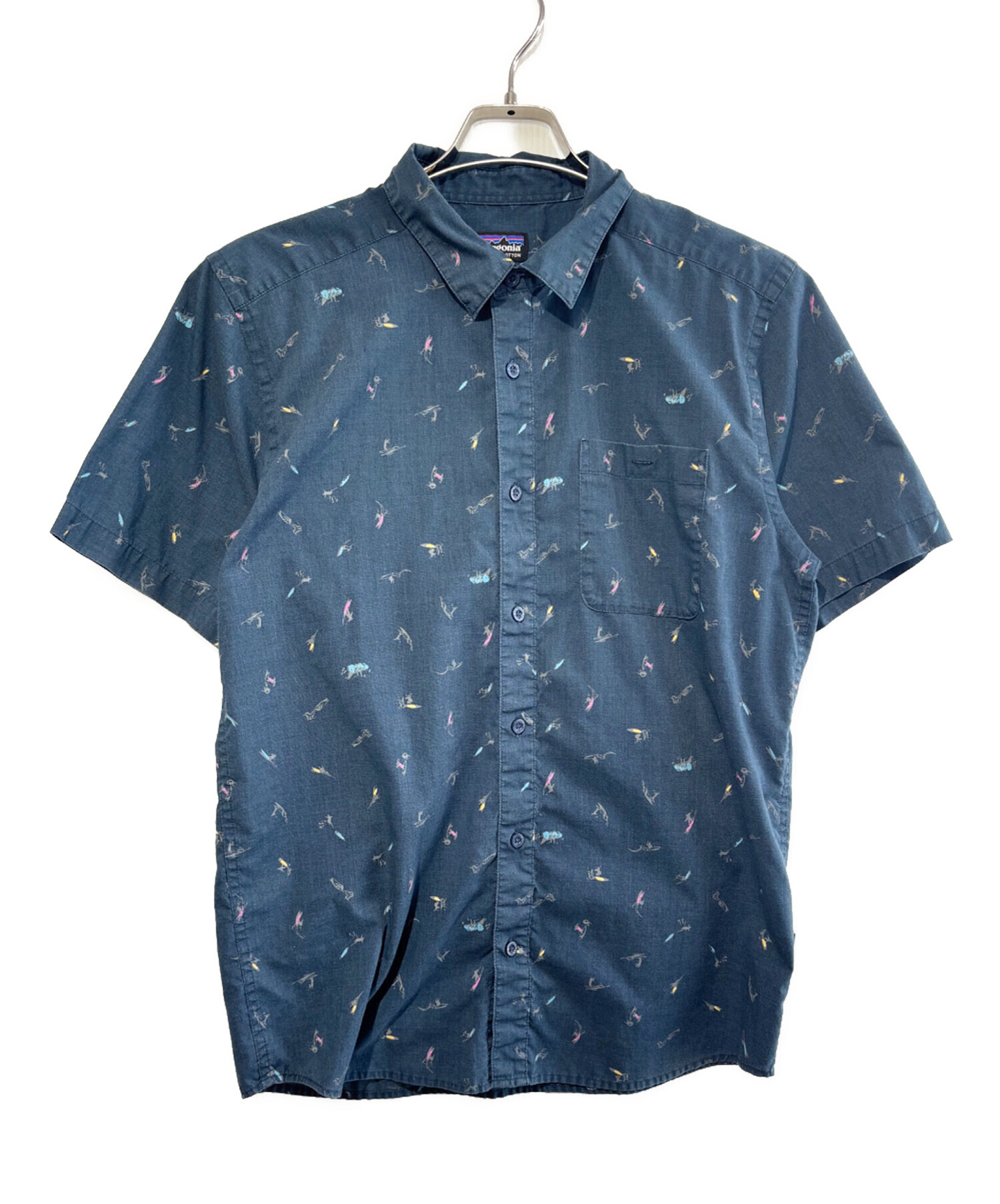 中古・古着通販】Patagonia (パタゴニア) ゴートゥーシャツ ブルー