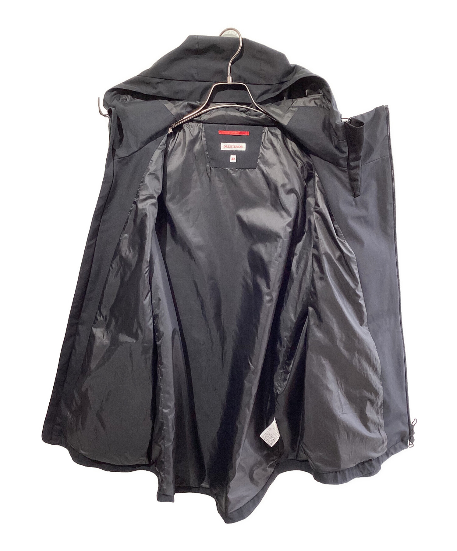 メンズ DRESSTERIOR(Men) レインプルーフ シェルパーカ XL ブラック