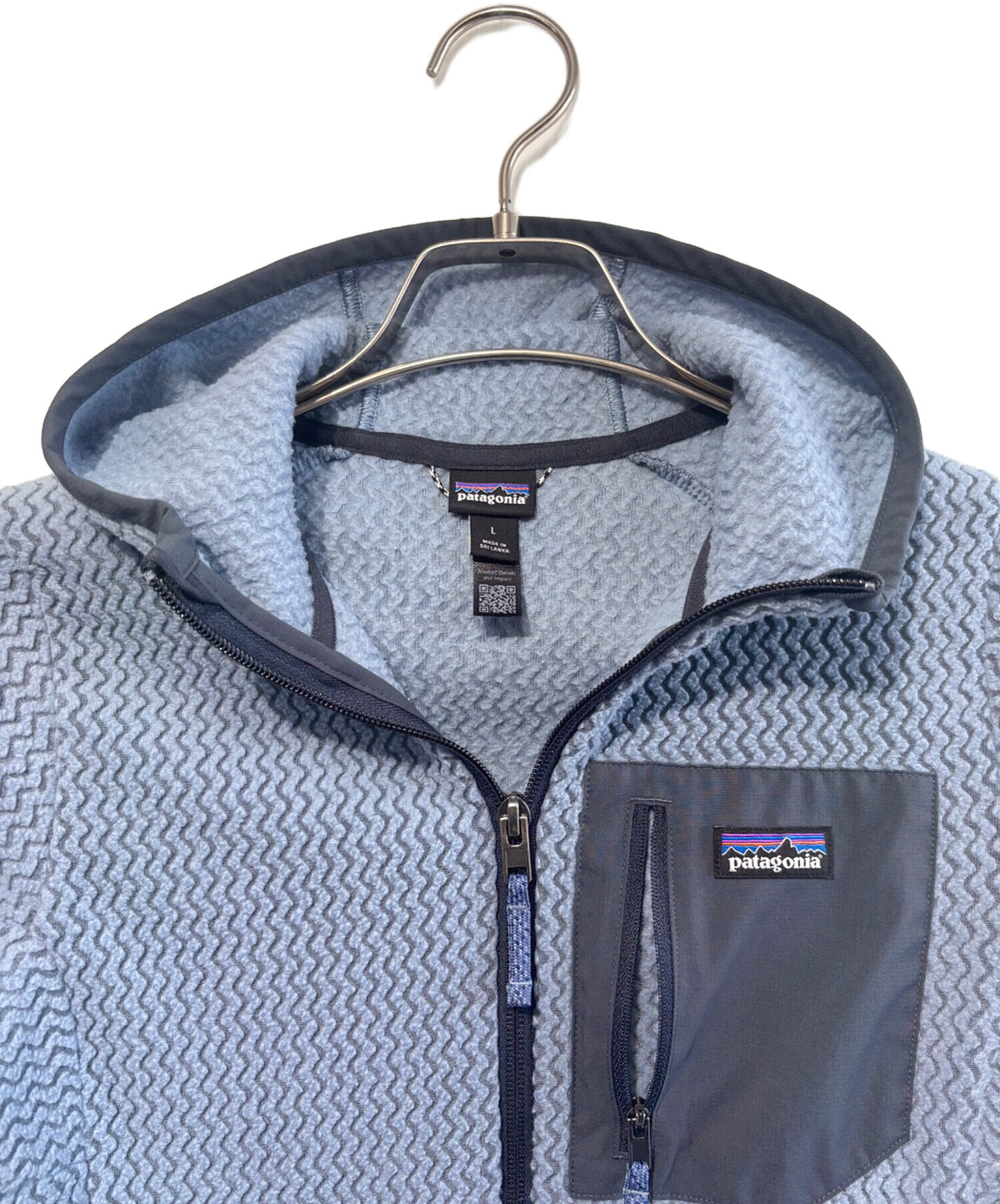 中古・古着通販】Patagonia (パタゴニア) R1 エア・フルジップ 
