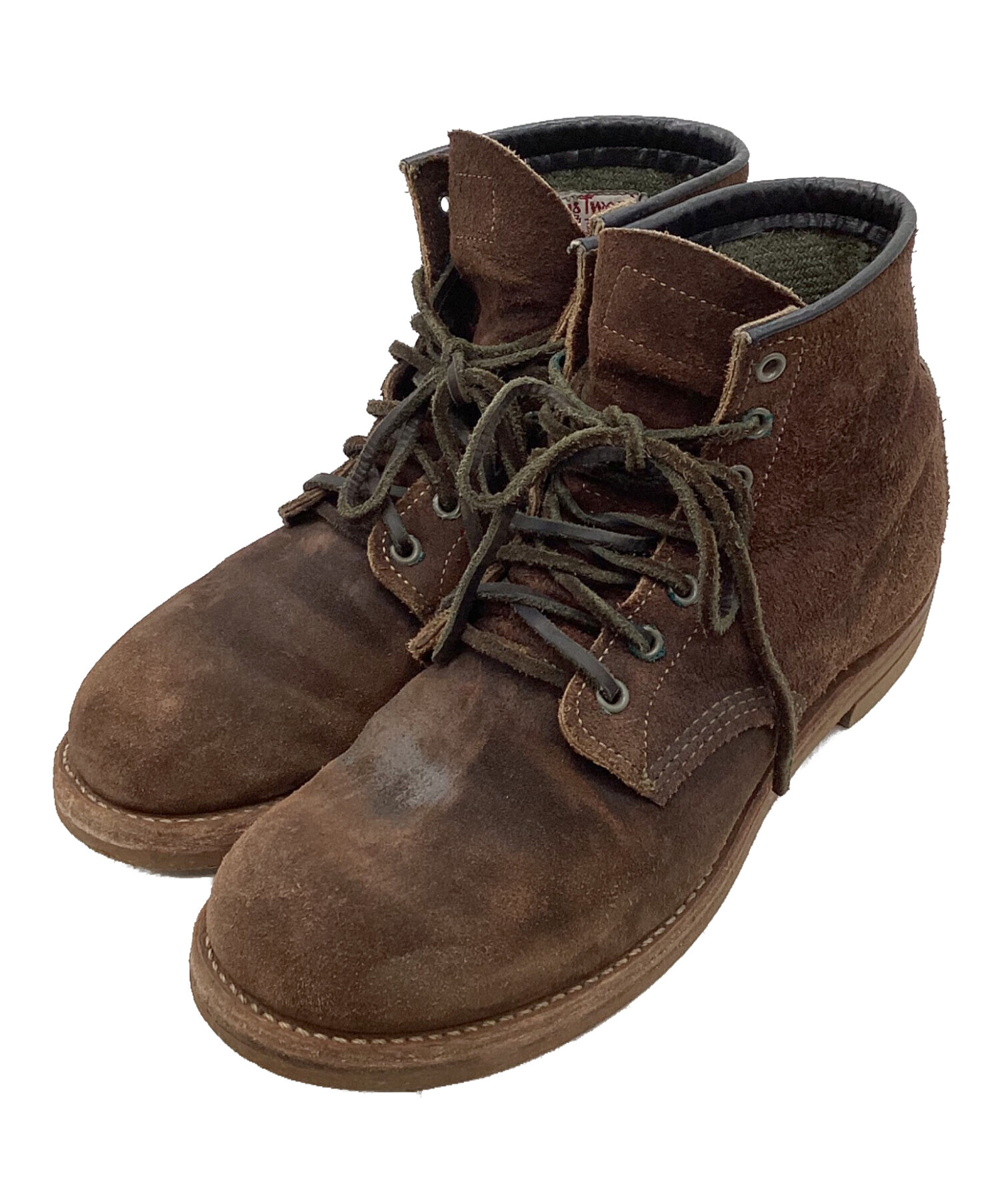 Nigel Cabourn 別注 RED WING 8139 ブーツ スエード 中古・古着通販】RED WING (レッドウィング) NIGEL CABOURN