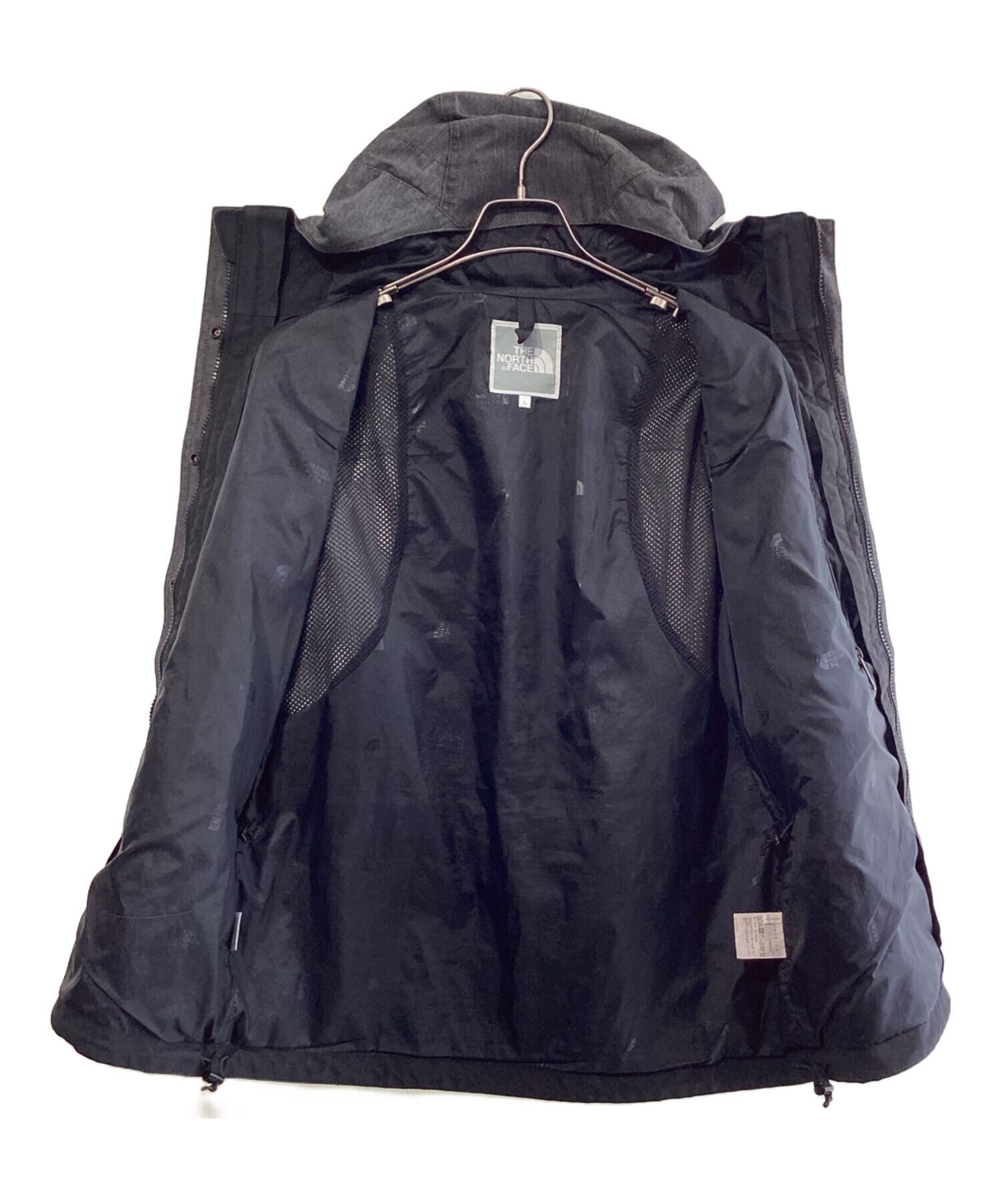 未使用に近い美品‼️マウンテンライトデニムジャケット 　ナイロンブラックデニム 中古・古着通販】THE NORTH FACE (ザ ノース フェイス) マウンテン