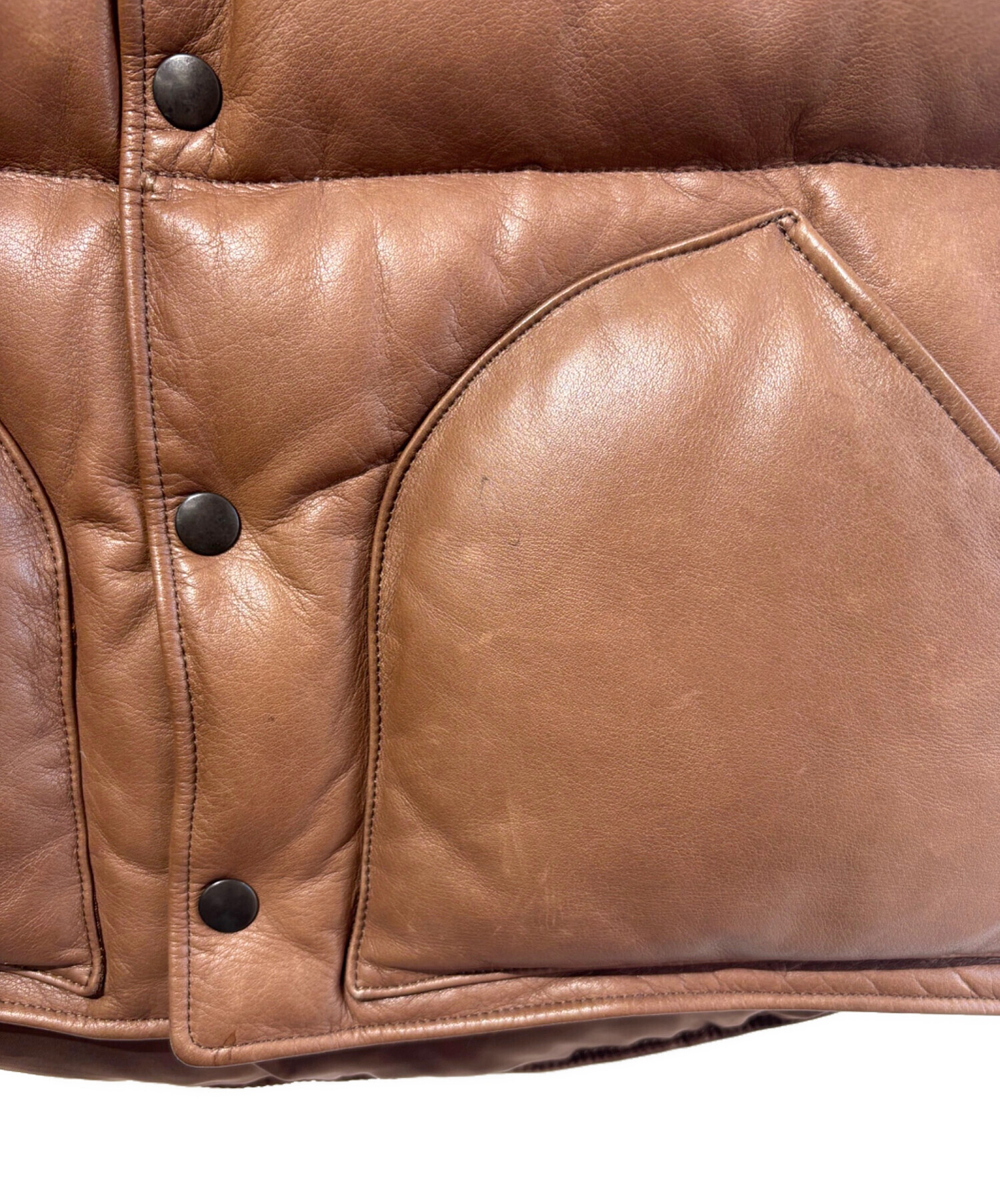 中古・古着通販】BROWN by 2-tacs (ブラウンバイツータックス) レザー