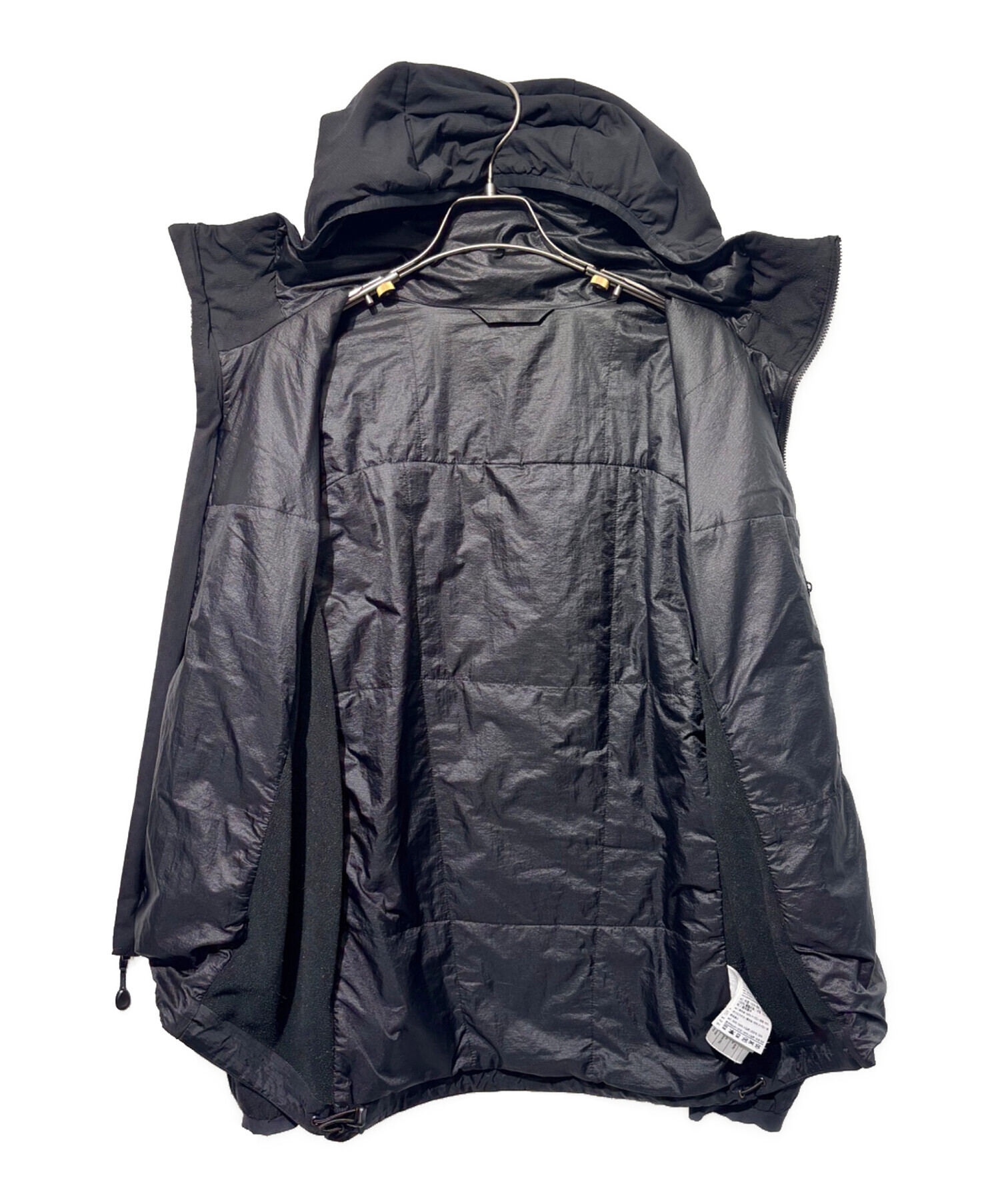 アークテリクス　アトムLTフーディ　Mサイズ　黒（旧タグ） 中古・古着通販】ARC'TERYX (アークテリクス) アトムLTフーディー