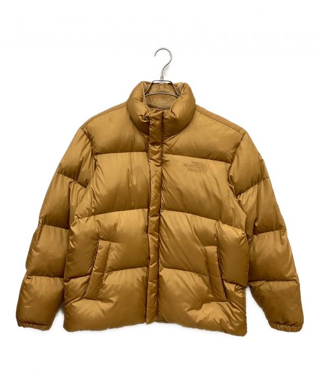 THE NORTH FACE ブラウン×レッド 刺繍黄色 ダウンジャケット L 中古・古着通販】THE NORTH FACE (ザ ノース フェイス) リバートンオン