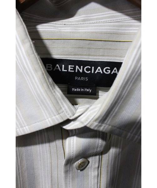 中古・古着通販】BALENCIAGA (バレンシアガ) シャツ ベージュ サイズ 