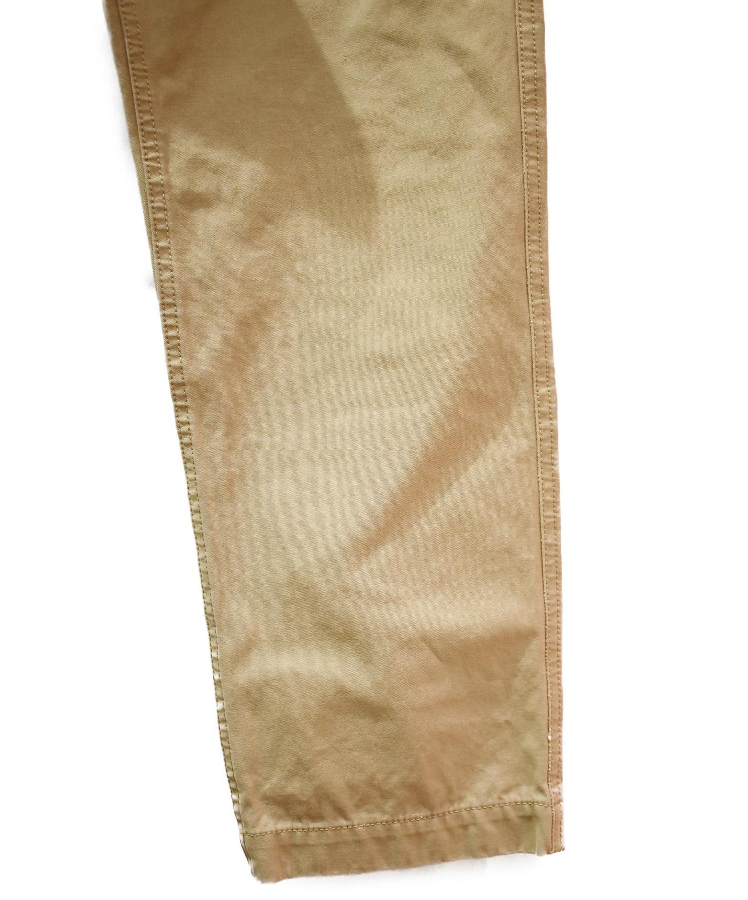 中古・古着通販】GUCCI (グッチ) エンブロイダリーコットンチノパン