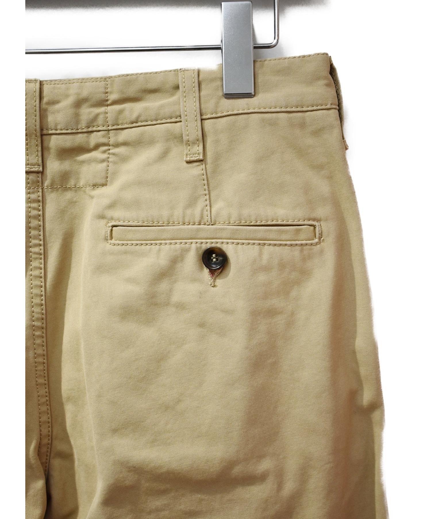 中古・古着通販】GUCCI (グッチ) エンブロイダリーコットンチノパン