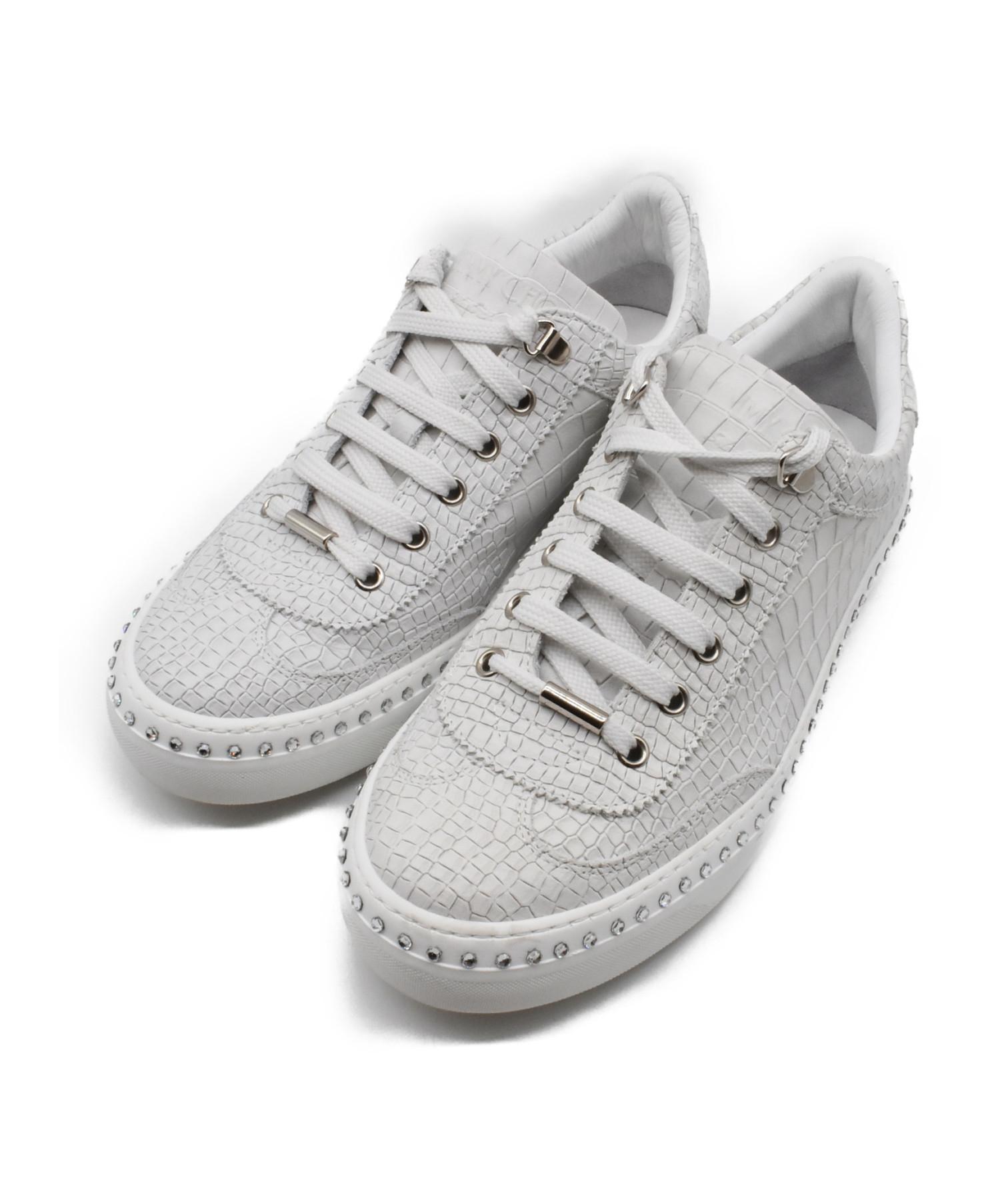 中古・古着通販】JIMMY CHOO (ジミーチュウ) クロコパターンスタッズ