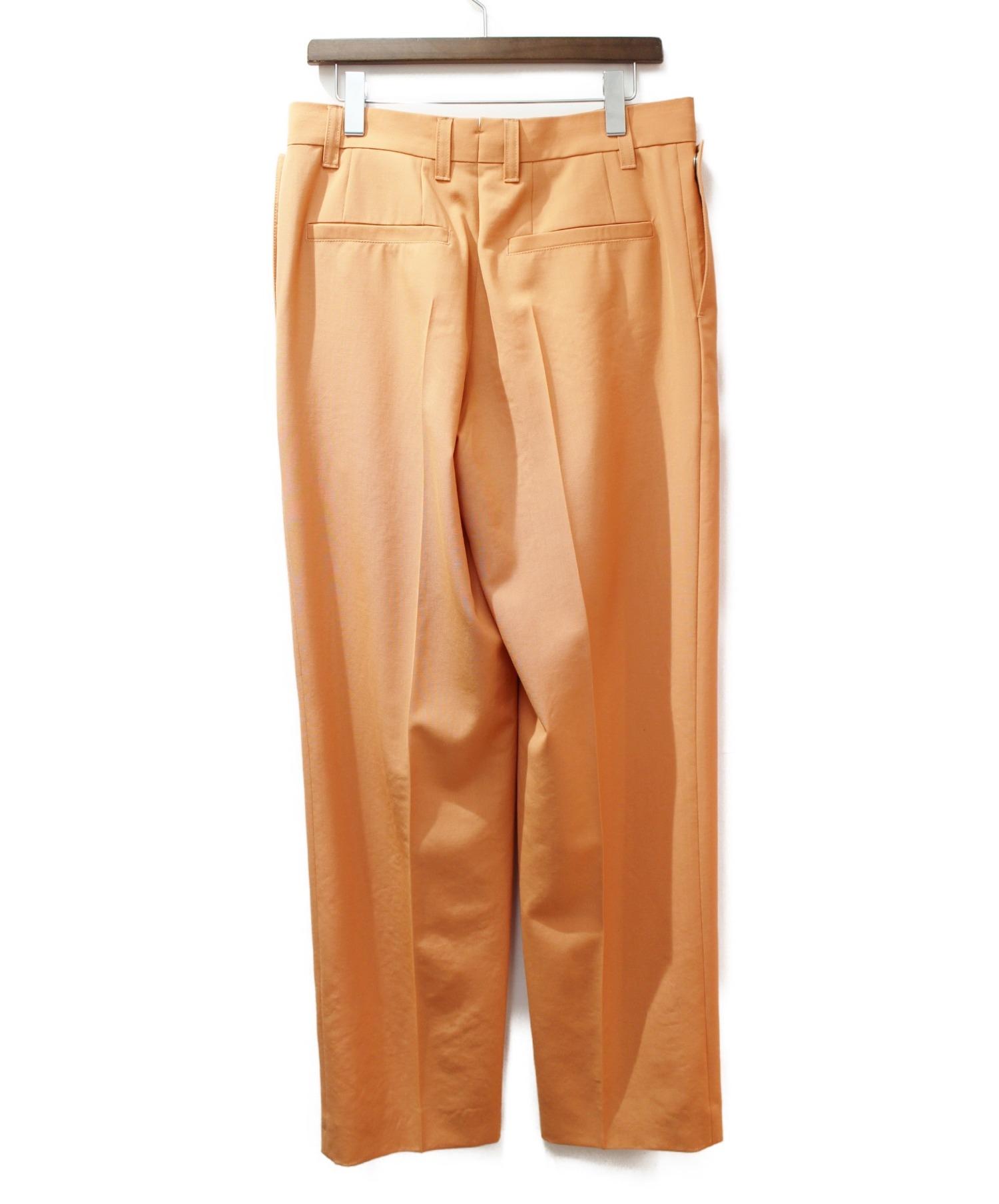 中古・古着通販】BURBERRY (バーバリー) スラックス オレンジ サイズ