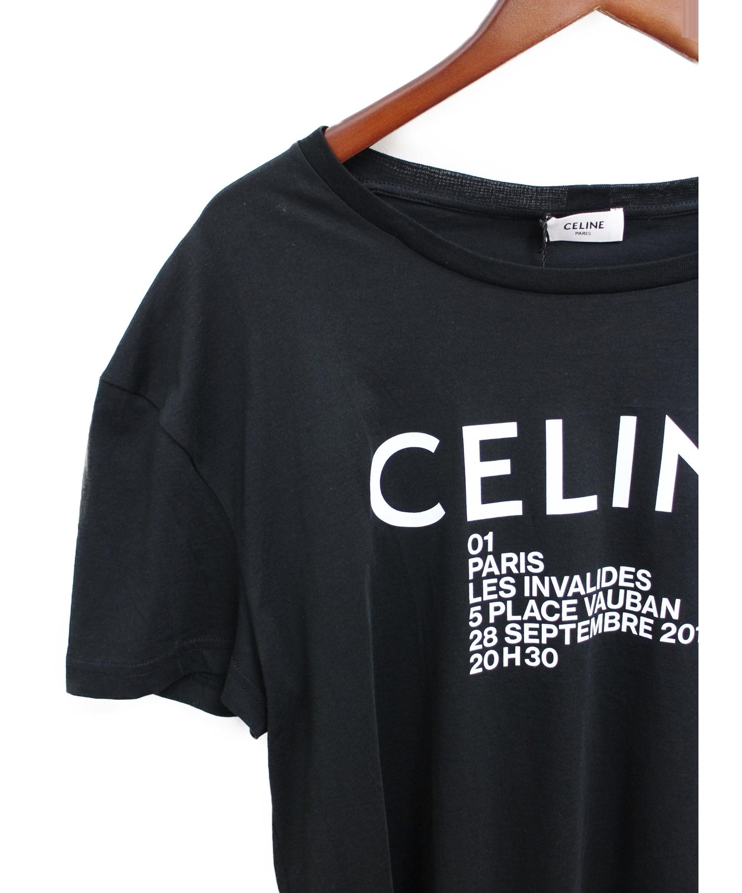 中古・古着通販】CELINE (セリーヌ) 19SS/ロゴTシャツ ブラック サイズ