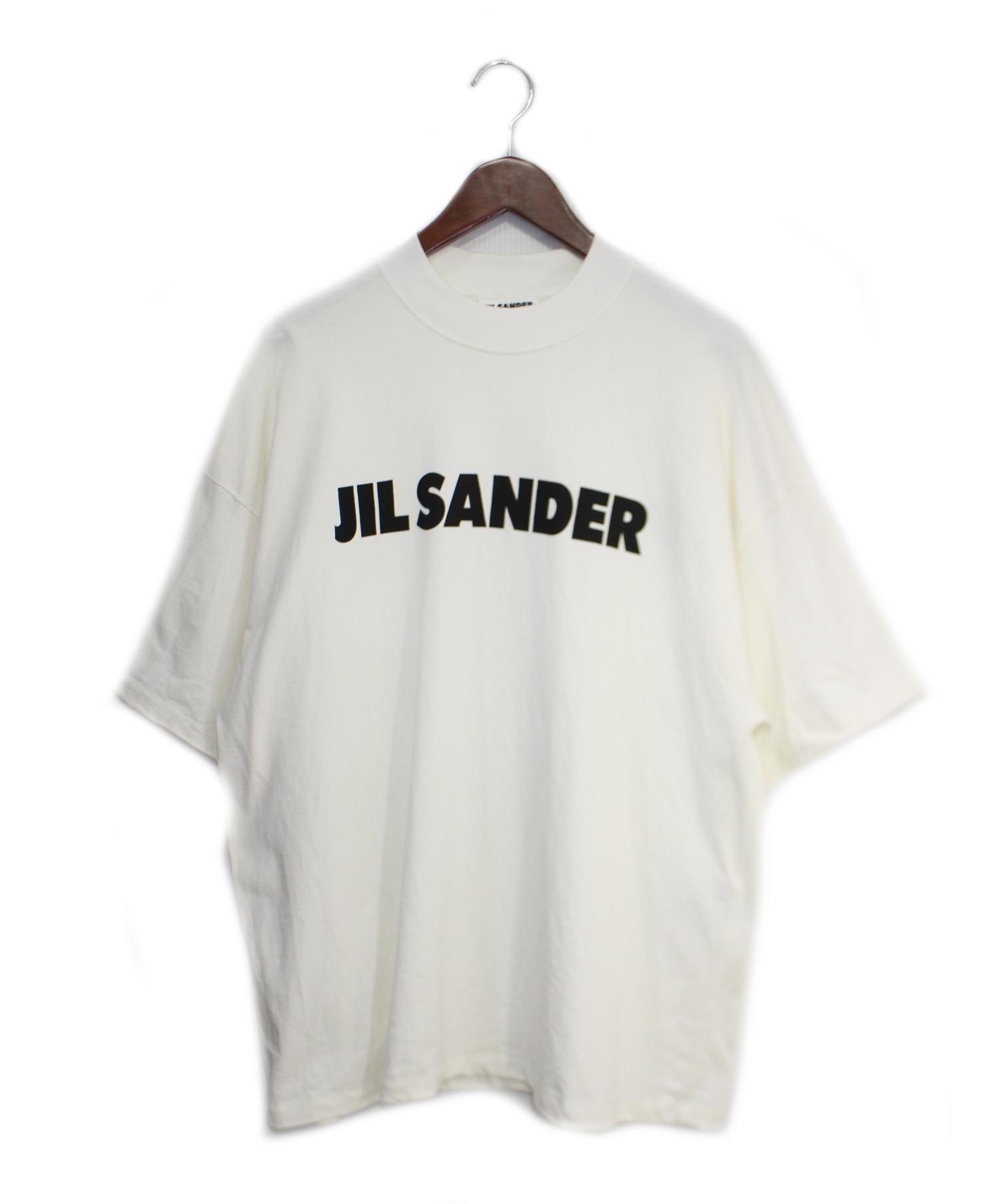 JIL SANDER+ ホワイト Tシャツ　本物保証　Lサイズ 中古・古着通販】JIL SANDER (ジルサンダー) Tシャツ ホワイト サイズ