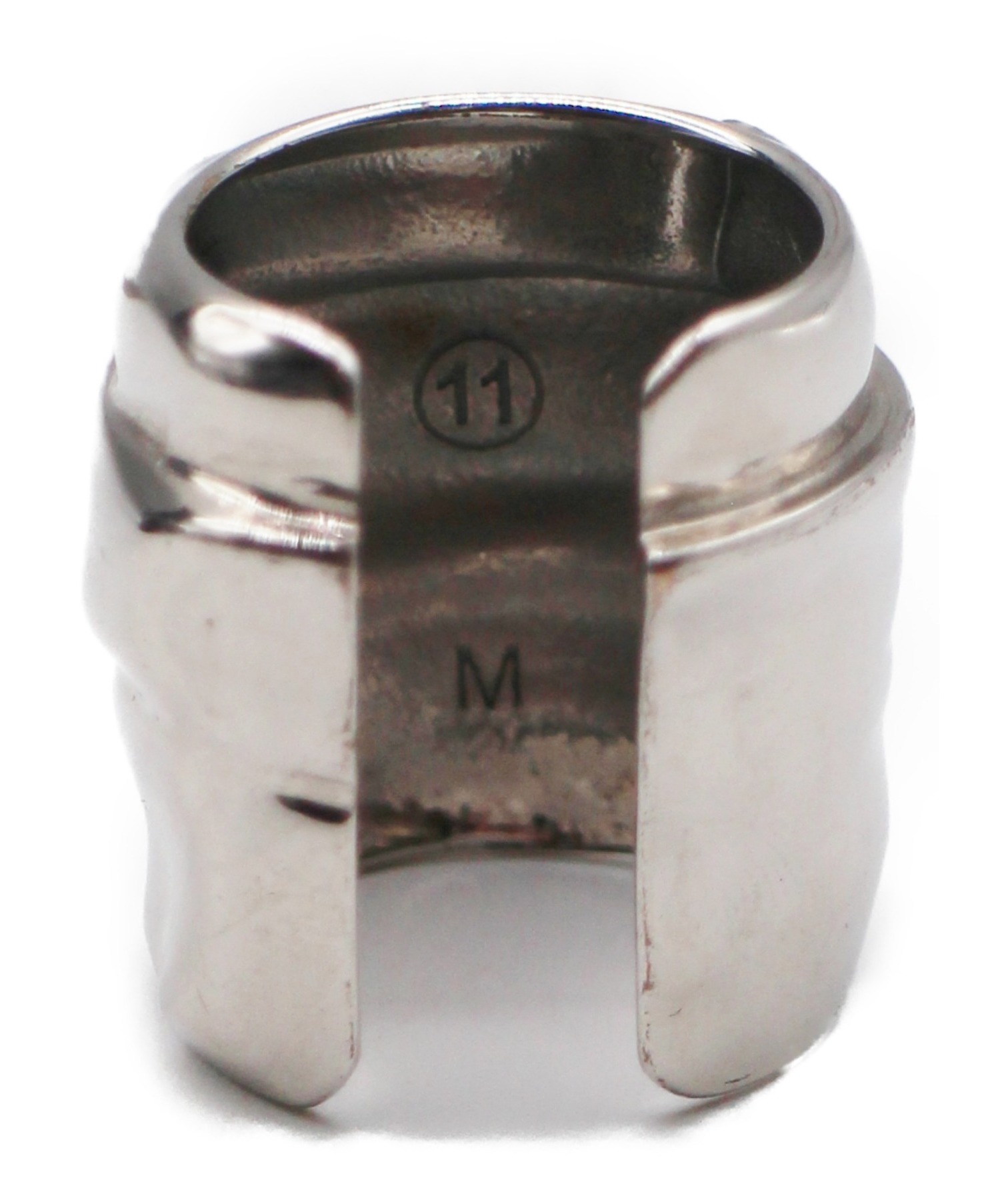 中古・古着通販】Maison Margiela (メゾンマルジェラ) リング シルバー 