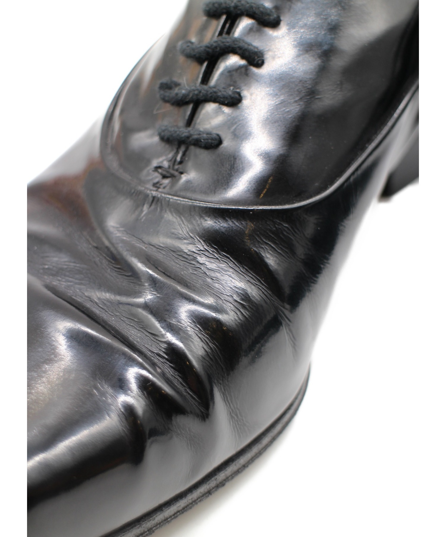 中古・古着通販】BALENCIAGA (バレンシアガ) スクエアトゥエナメル 