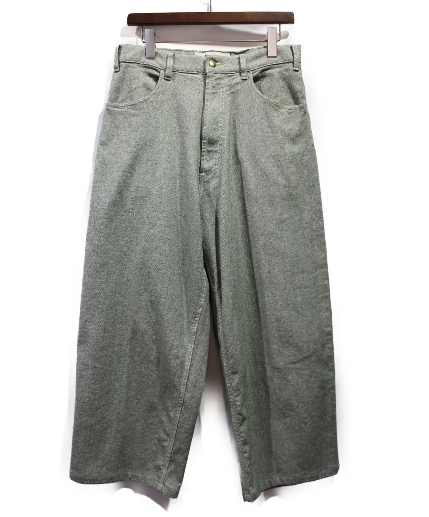 中古・古着通販】MARNI (マルニ) ワイドデニムパンツ グレー サイズ:28 