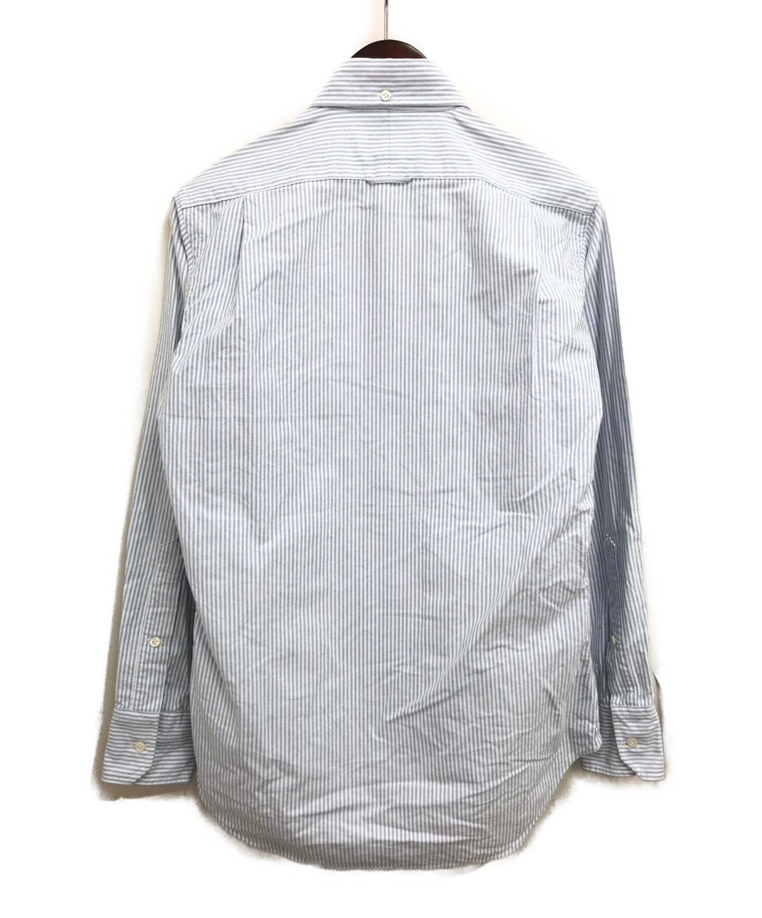 中古・古着通販】Thom Browne (トムブラウン) ストライプシャツ スカイ