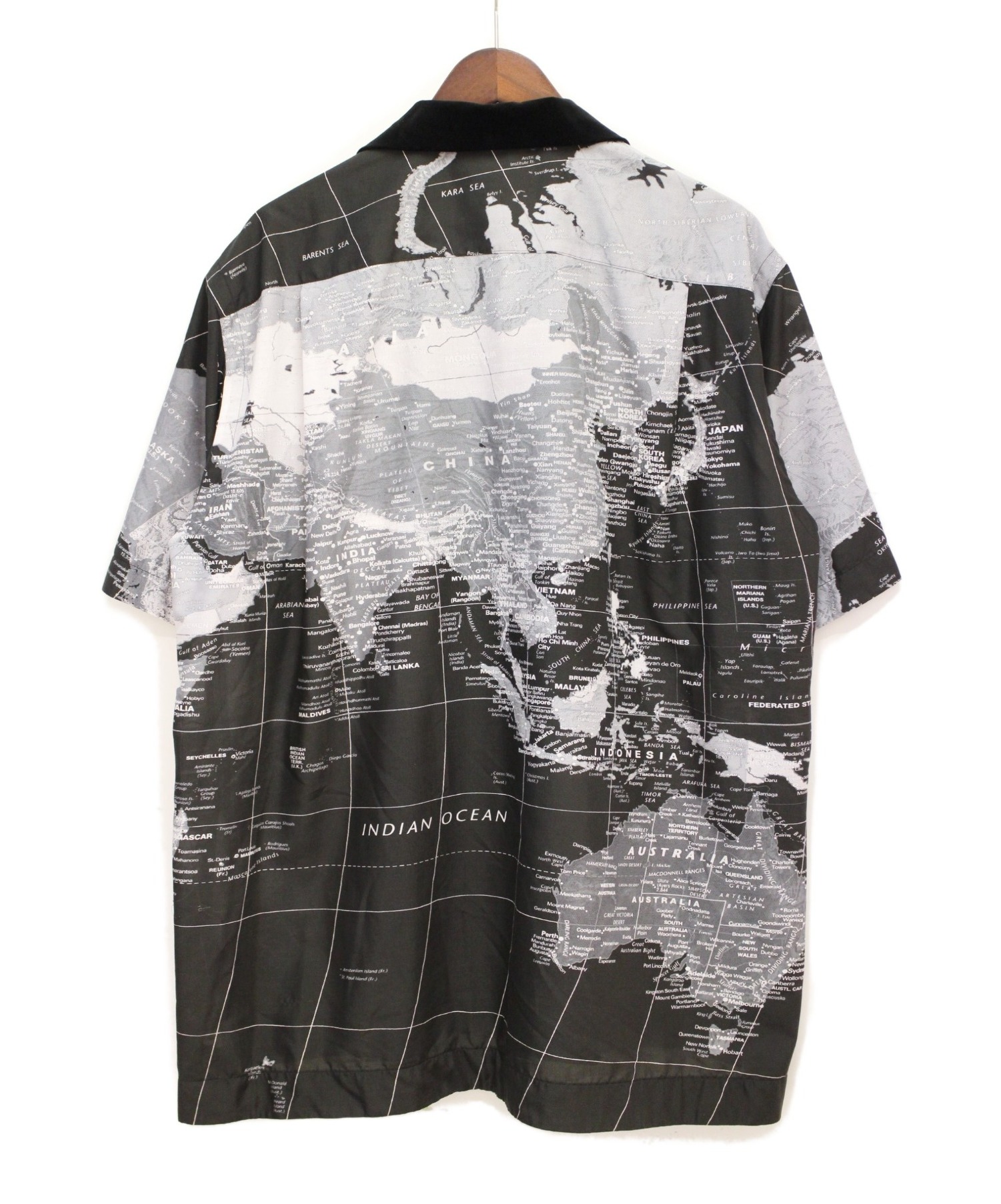 中古・古着通販】sacai (サカイ) 20SS map of the worldシャツ