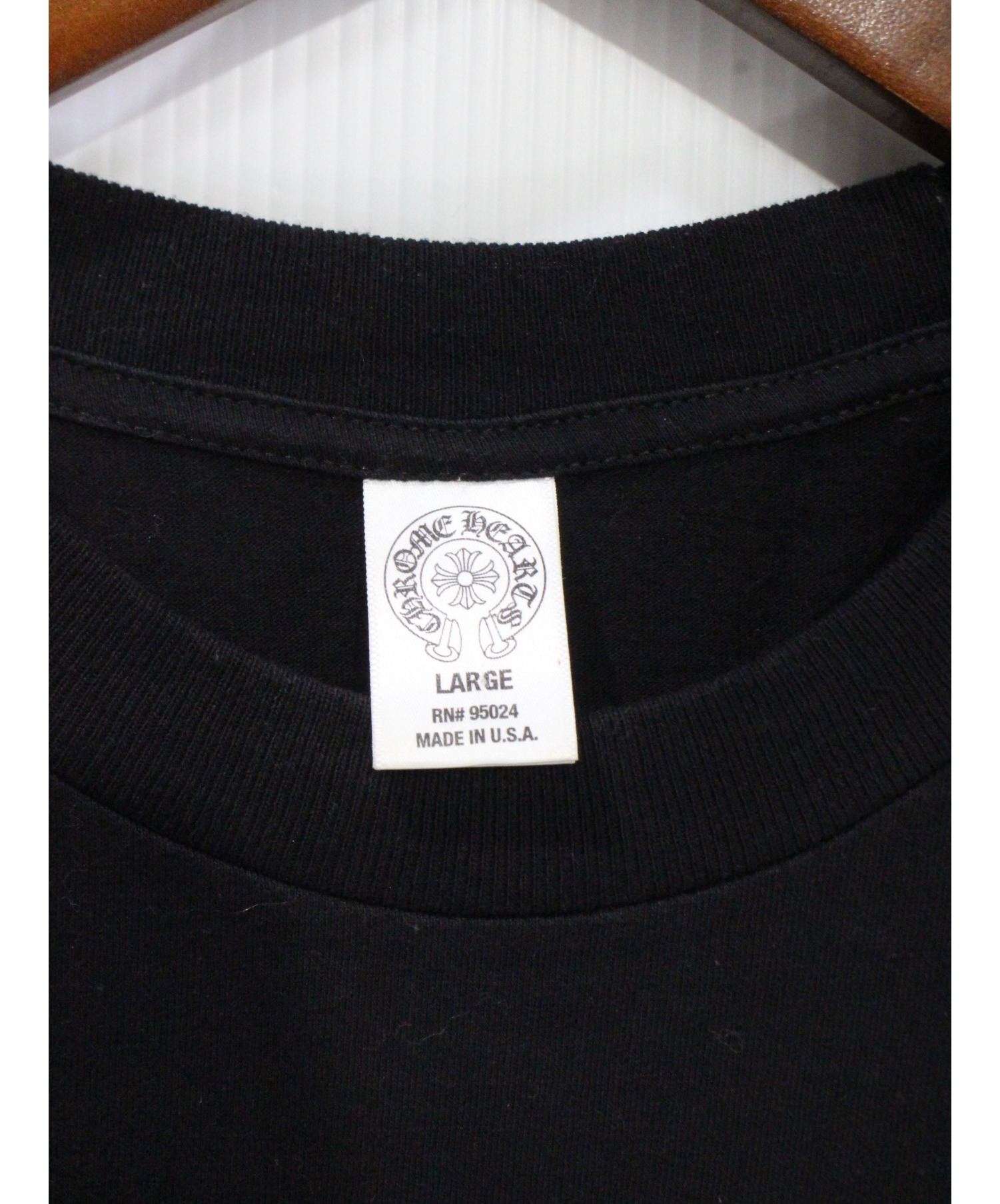 Chrome Hearts アメリカ国旗デザイン 長袖カットソー クロムハーツ