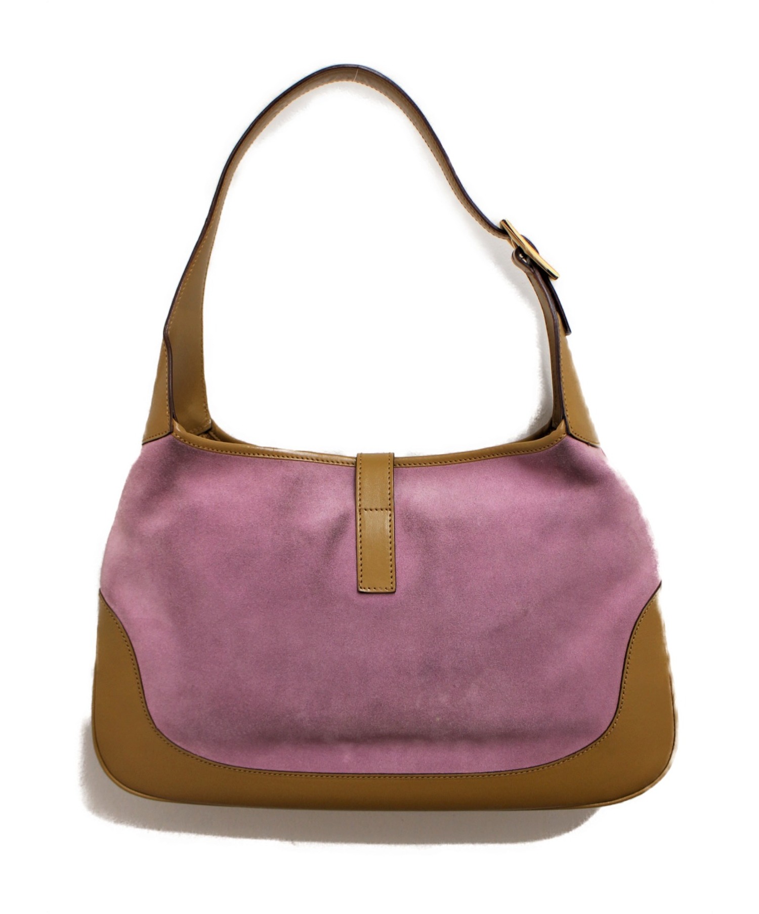 中古・古着通販】GUCCI (グッチ) ジャッキー ハンドバッグ ピンク