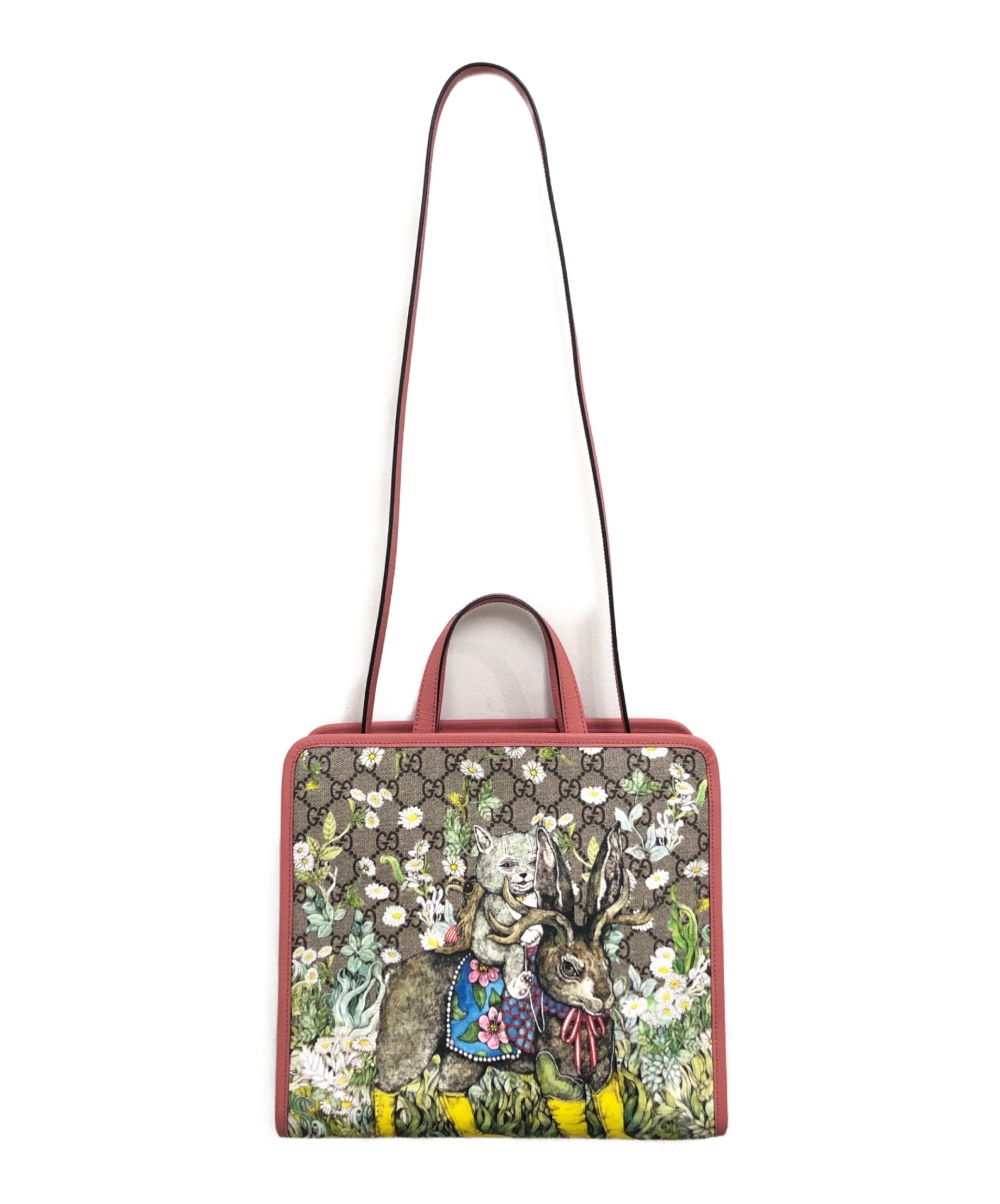 ヒグチユウコ　Gustaveくん2wayバッグ。新品。タグ付き。 中古・古着通販】GUCCI (グッチ) ×ヒグチユウコ 2WAYショルダーバッグ