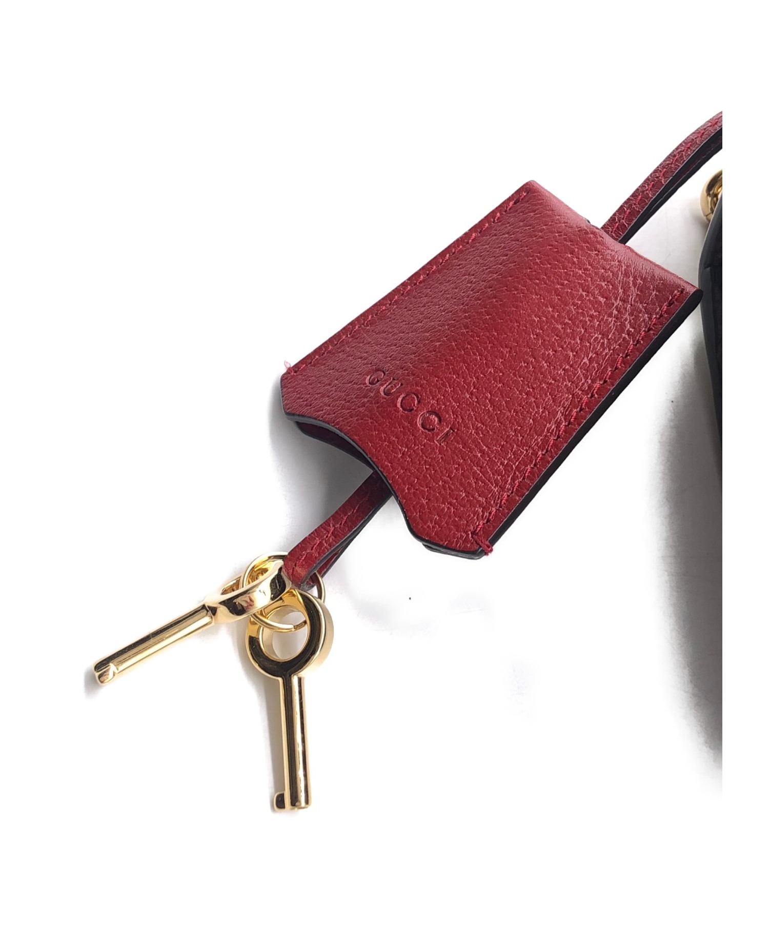 中古・古着通販】GUCCI (グッチ) パドロックチェーンショルダーバッグ 
