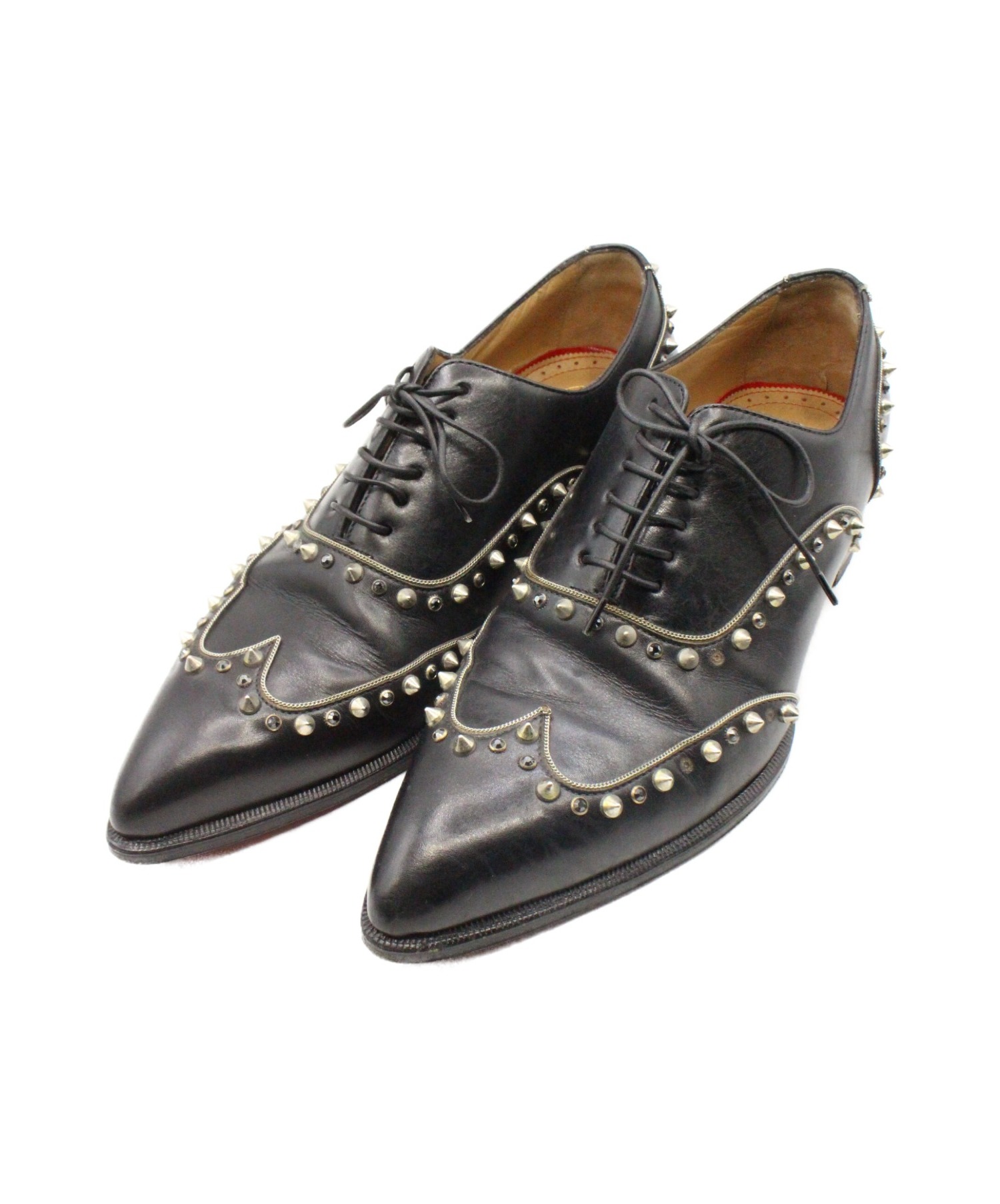 Christian Louboutin ルブタン ドレスシューズ スタッズ 中古・古着通販】Christian Louboutin (クリスチャン・ルブタン