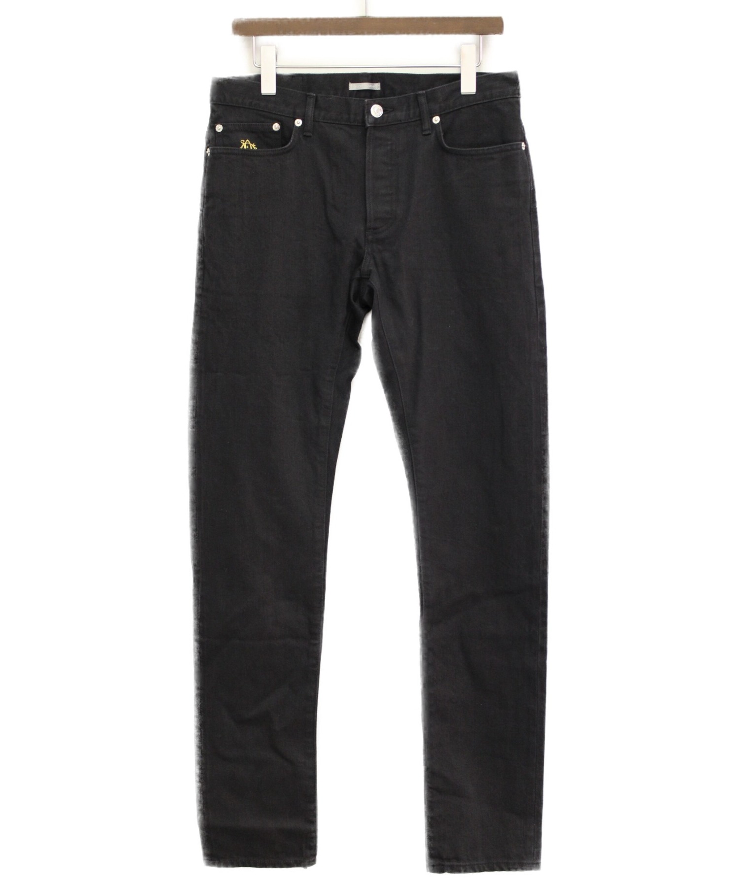 中古・古着通販】Dior (ディオール) スキニーデニムパンツ ブラック 