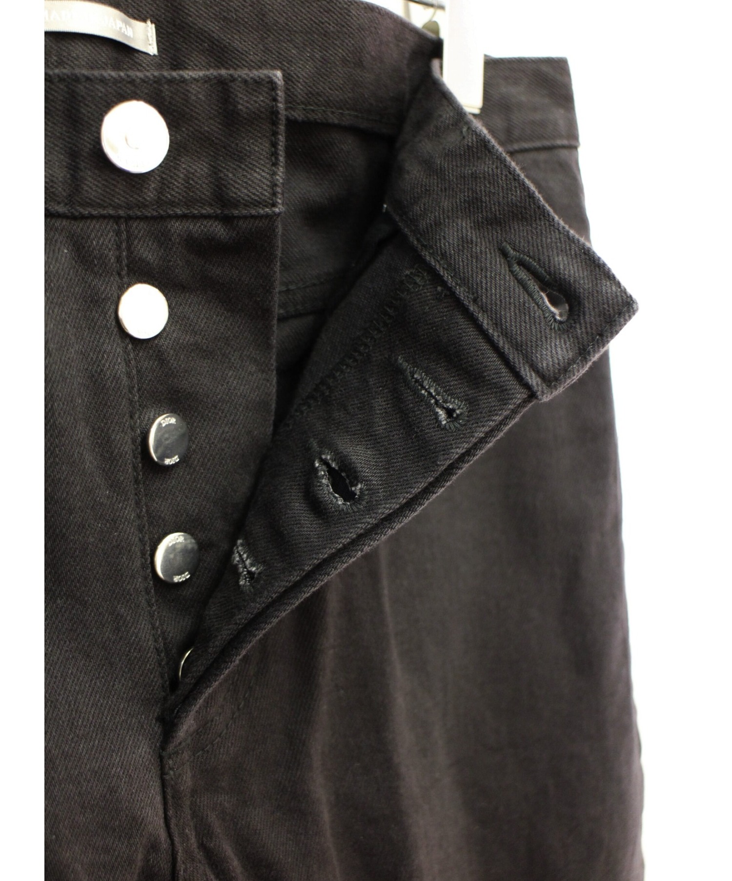 中古・古着通販】Dior (ディオール) スキニーデニムパンツ ブラック 