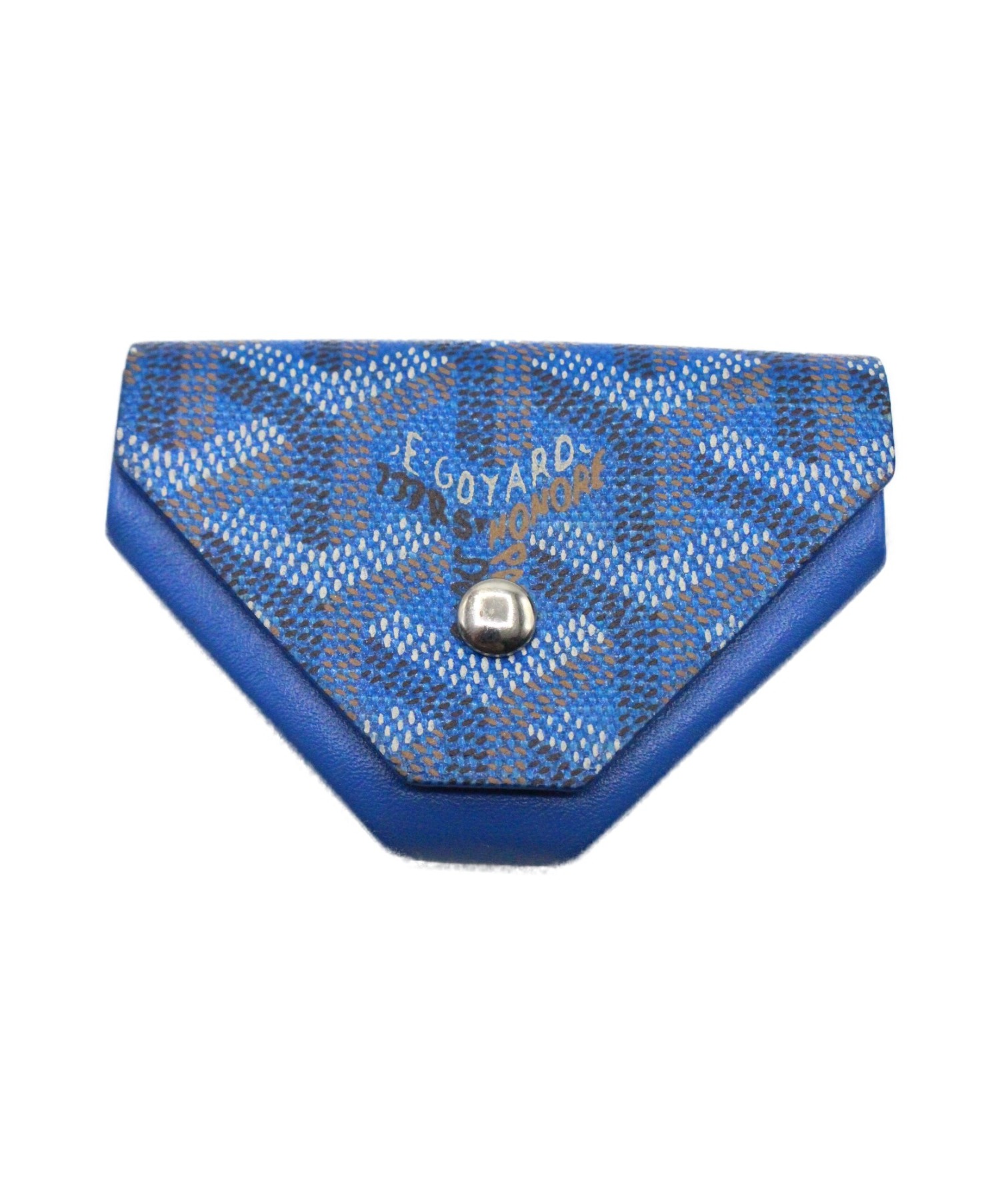 中古・古着通販】GOYARD (ゴヤール) コインケース ブルー サイズ 