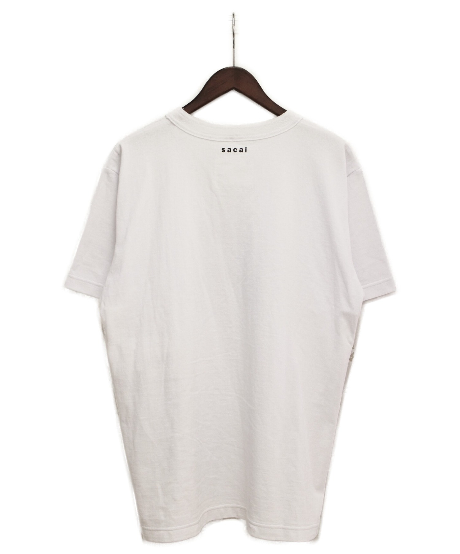 中古・古着通販】sacai (サカイ) 21SS サイドジップコットンTシャツ 