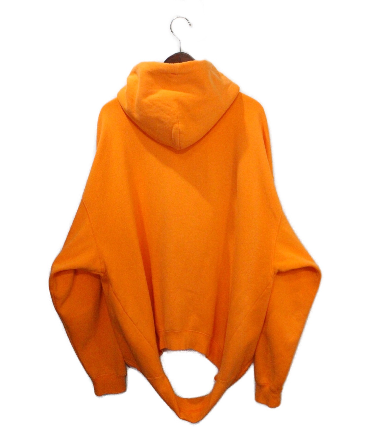 中古・古着通販】BALENCIAGA (バレンシアガ) パーカー オレンジ サイズ 