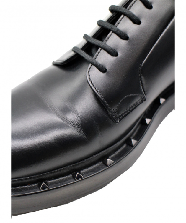 中古 VALENTINO(ヴァレンティノ)ダービーシューズ 中古・古着通販】VALENTINO (ヴァレンティノ) ロックスタッズダービー
