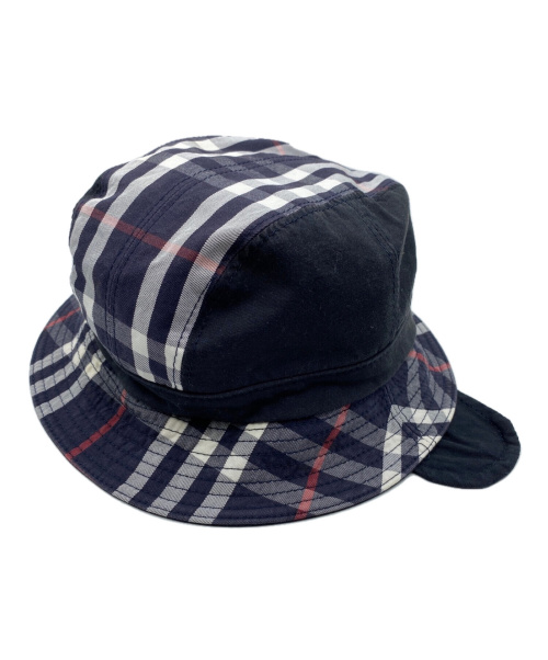 中古・古着通販】BURBERRY (バーバリー) バケットハット ネイビー