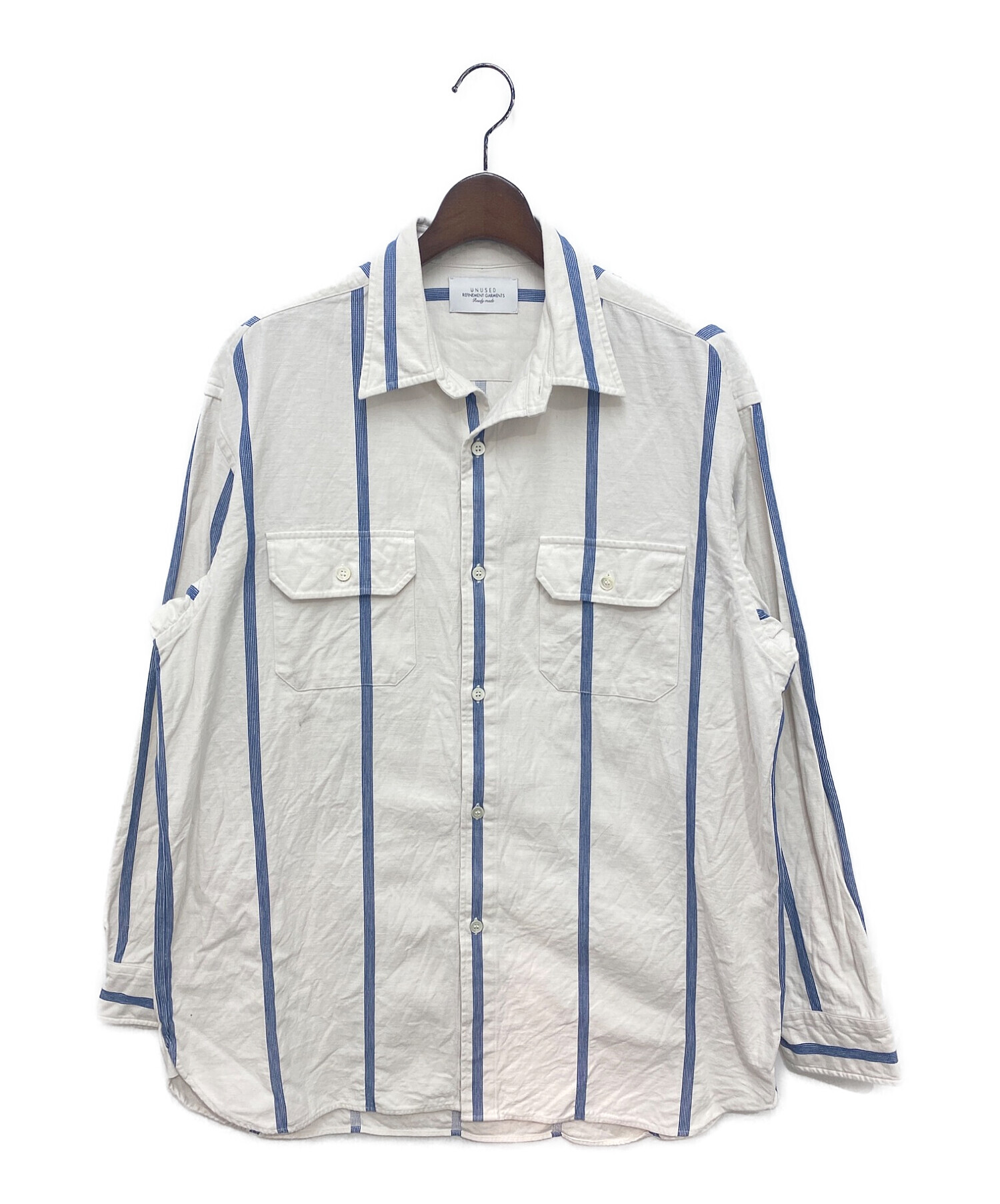 UNUSED US1998 STRIPE SHIRT UNUSED US1998 STRIPE SHIRT