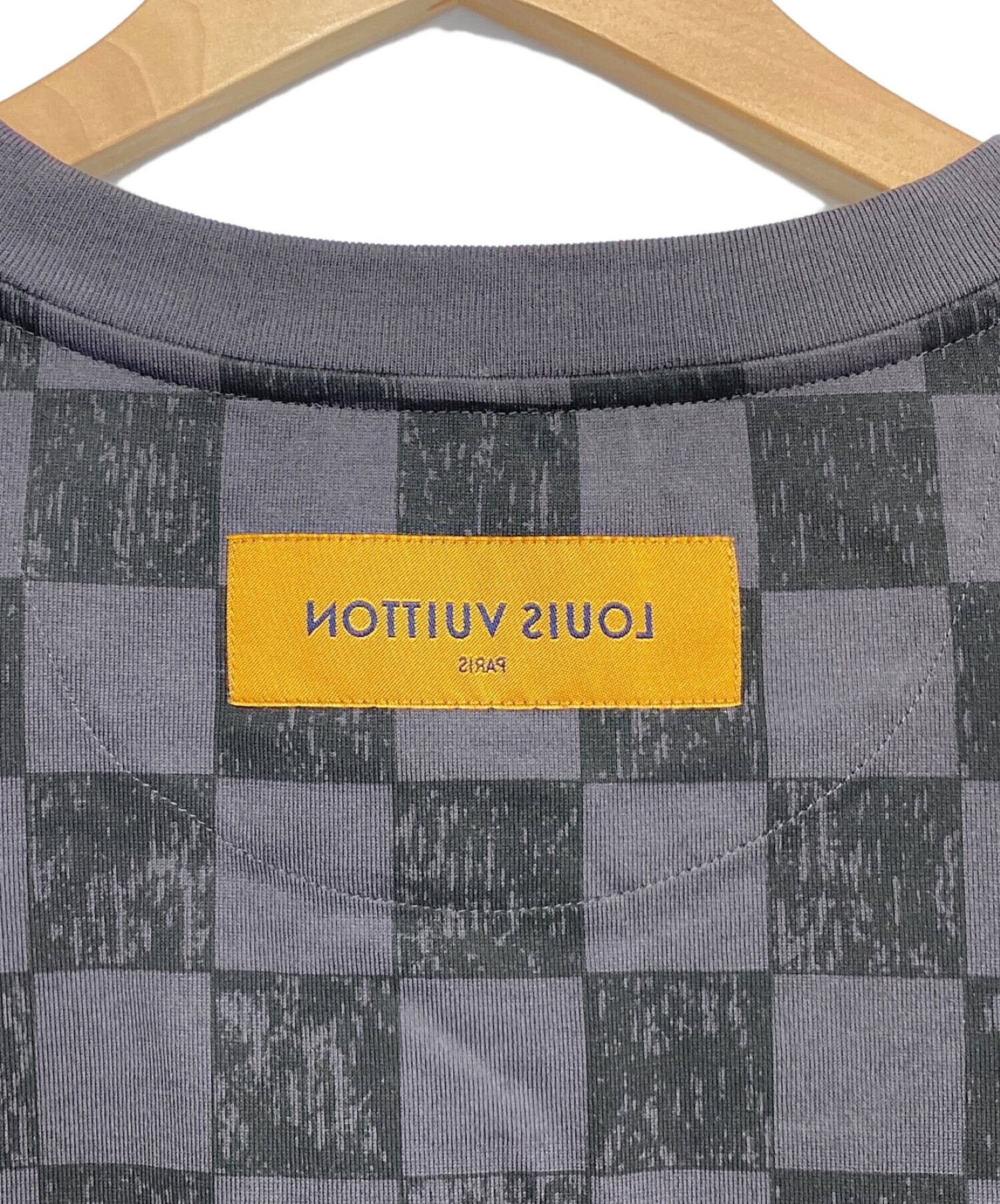 中古・古着通販】LOUIS VUITTON (ルイ ヴィトン) 21AW ダミエTシャツ