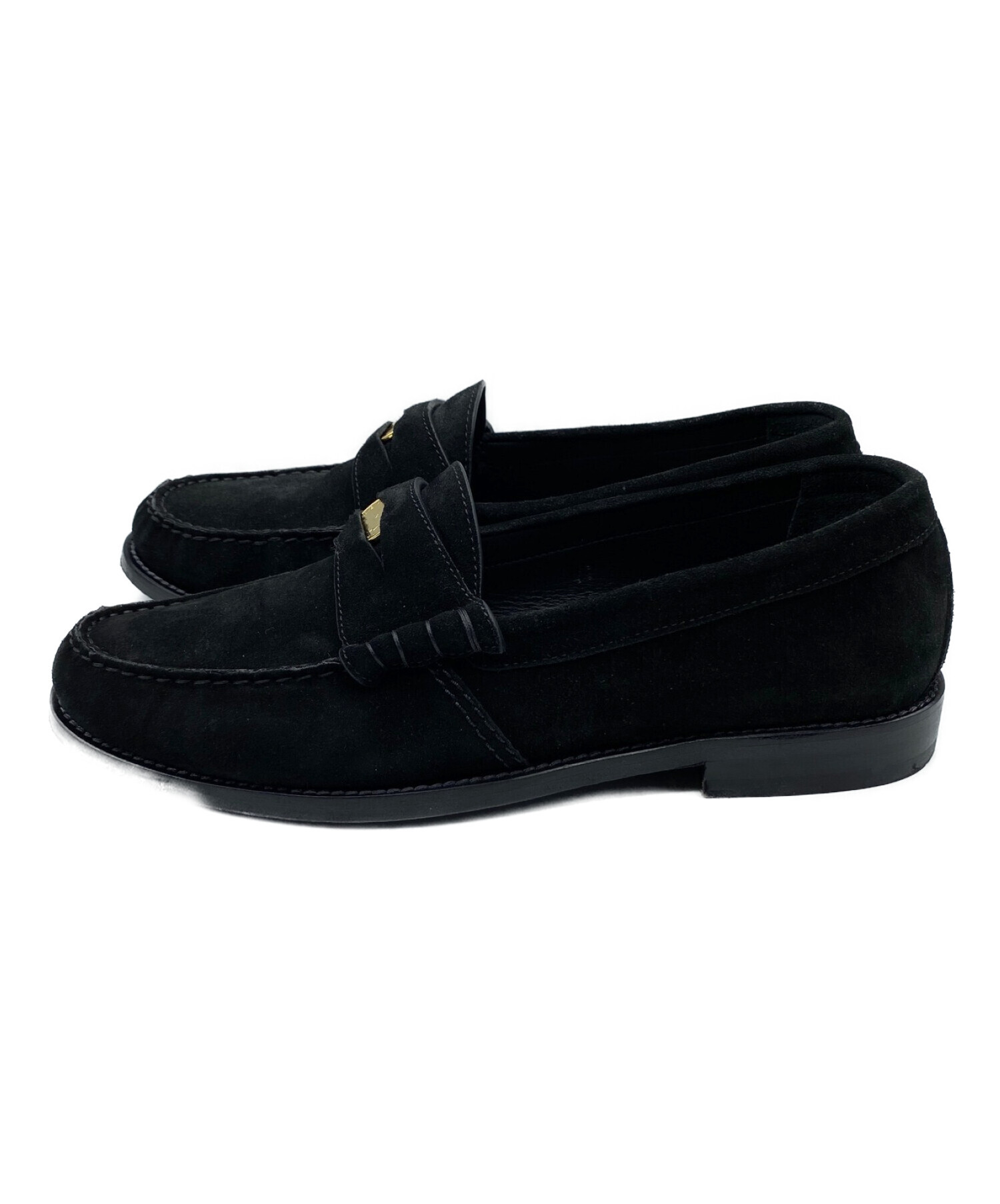 中古・古着通販】RHUDE (ルード) ブラック ペニー ローファー