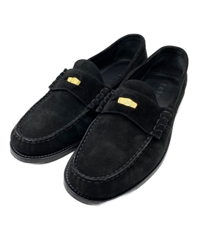 中古・古着通販】RHUDE (ルード) ブラック ペニー ローファー