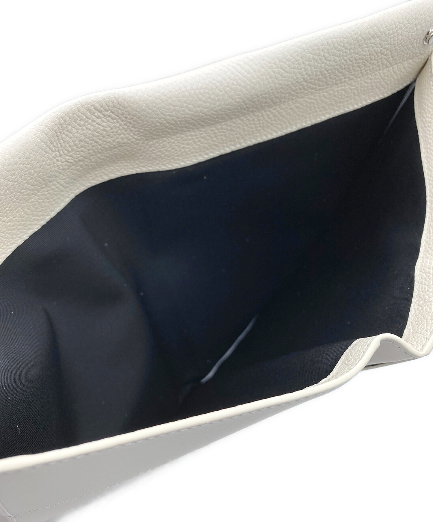 中古・古着通販】BVLGARI (ブルガリ) クラッチバッグ アイボリー