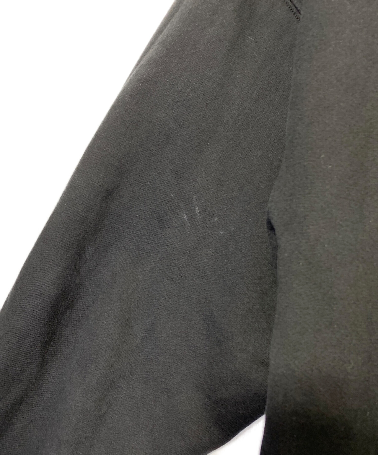 中古・古着通販】VALENTINO (ヴァレンティノ) ジップパーカー ブラック