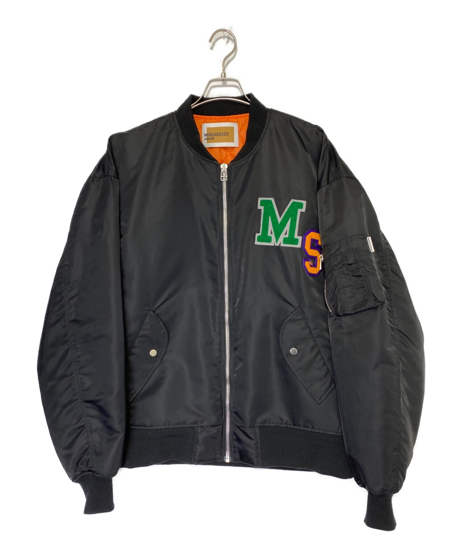 中古・古着通販】MINDSEEKER (マインドシーカー) MA-1ジャケット 中古・古着通販】MINDSEEKER (マインドシーカー) MA-1ジャケット