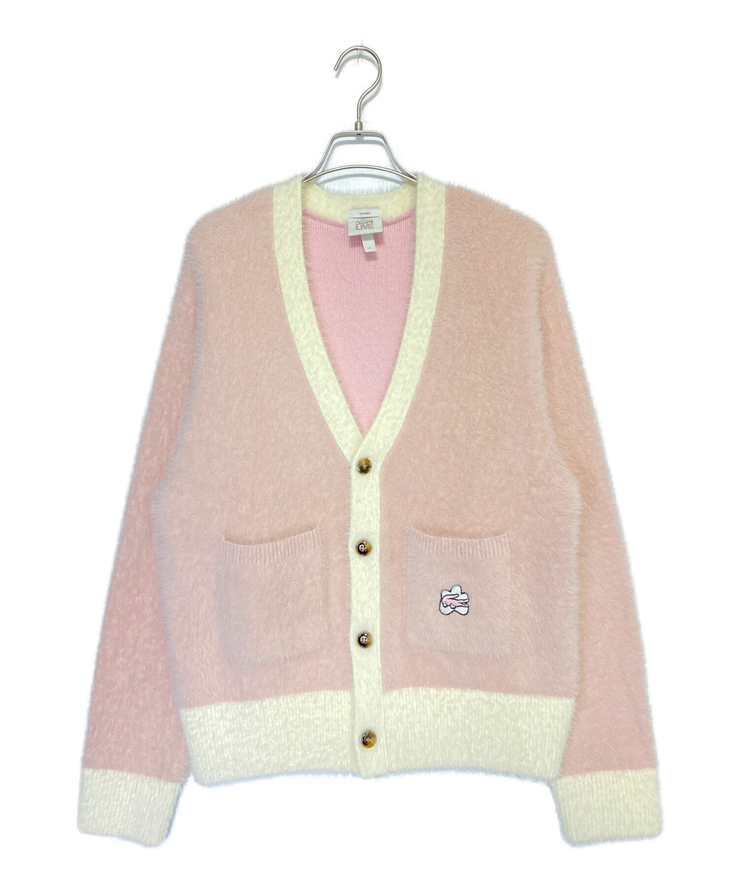 Striped Sweater Golf Wang Pink Cardigan Golf Le Fleur × LACOSTE