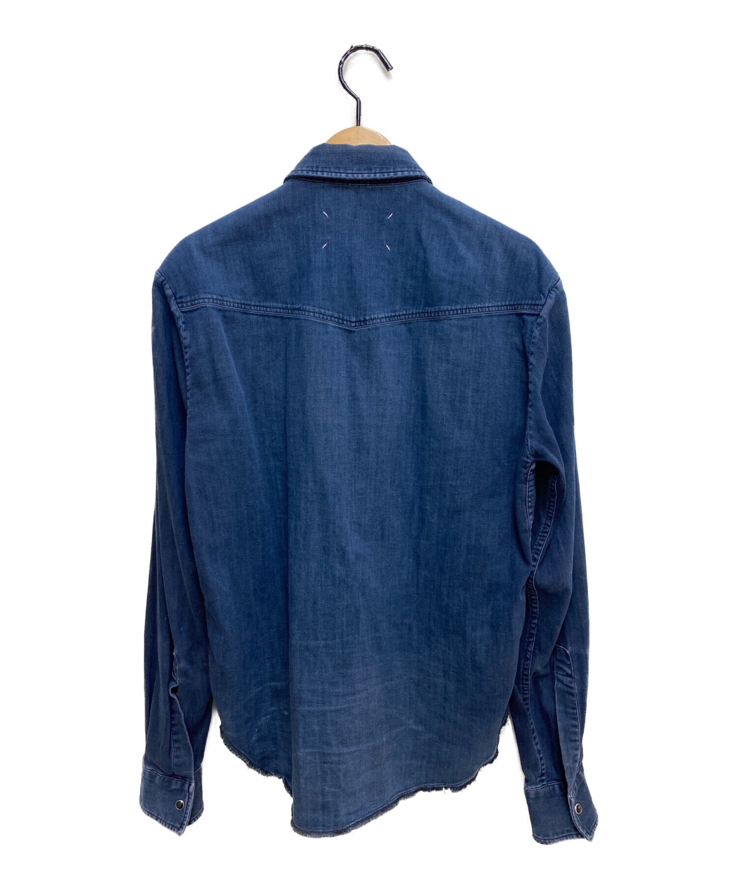 マルジェラ　デニムシャツ 44サイズ 中古・古着通販】Maison Margiela (メゾンマルジェラ) デニムシャツ